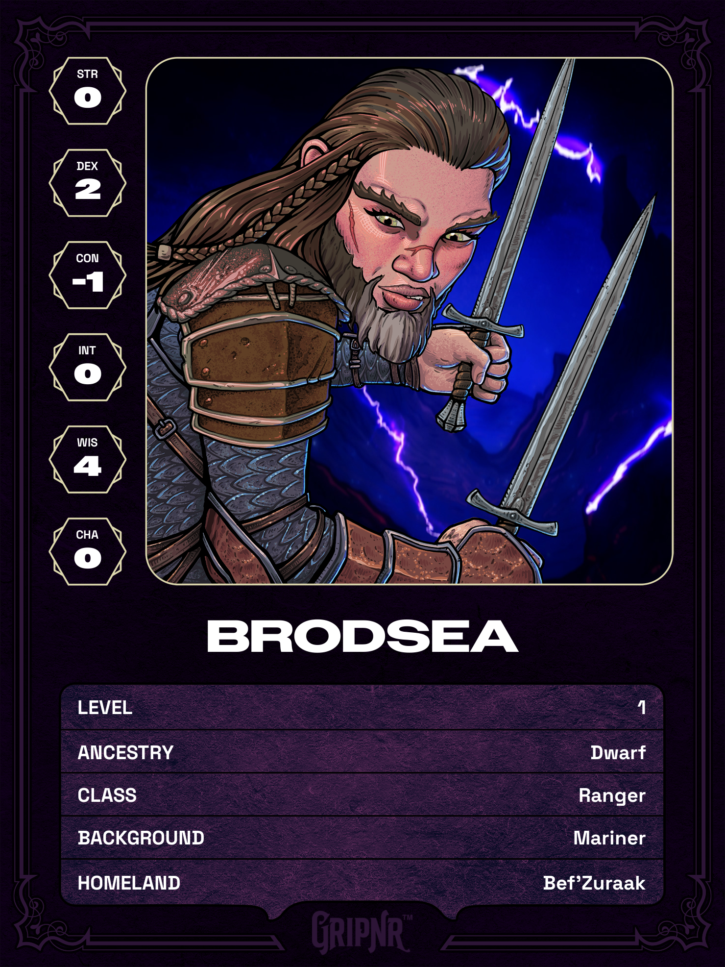 Hero card