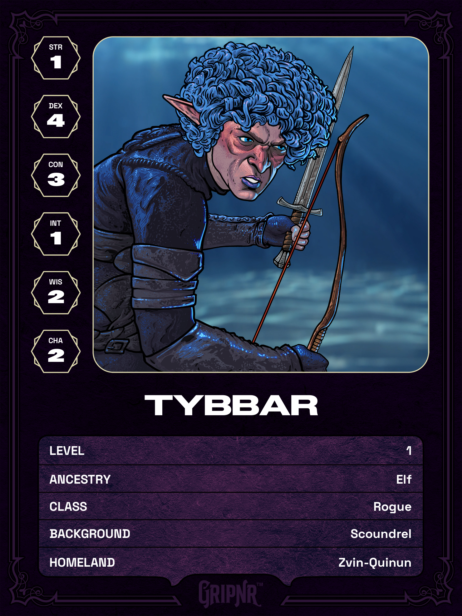 Hero card