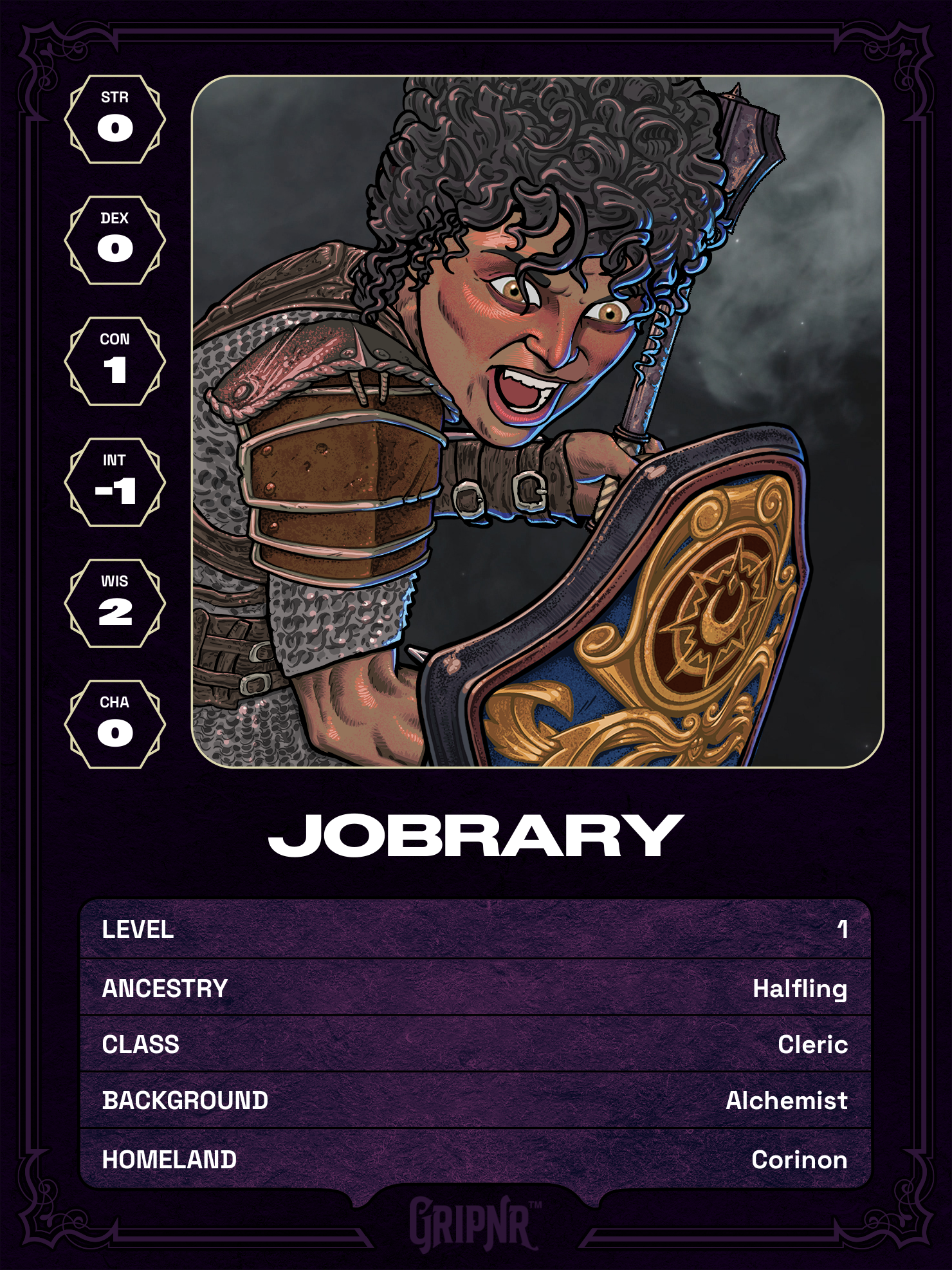 Hero card