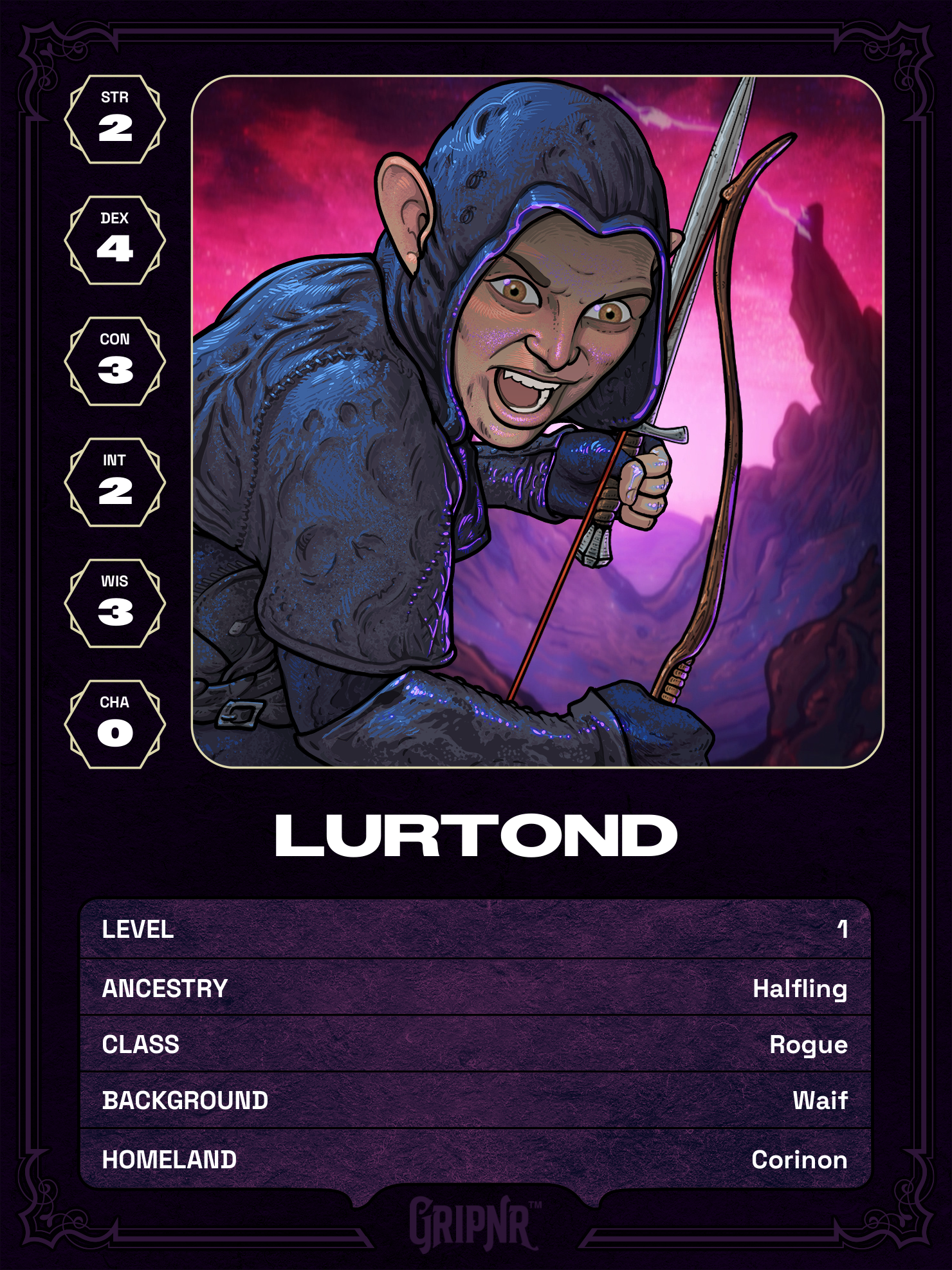 Hero card