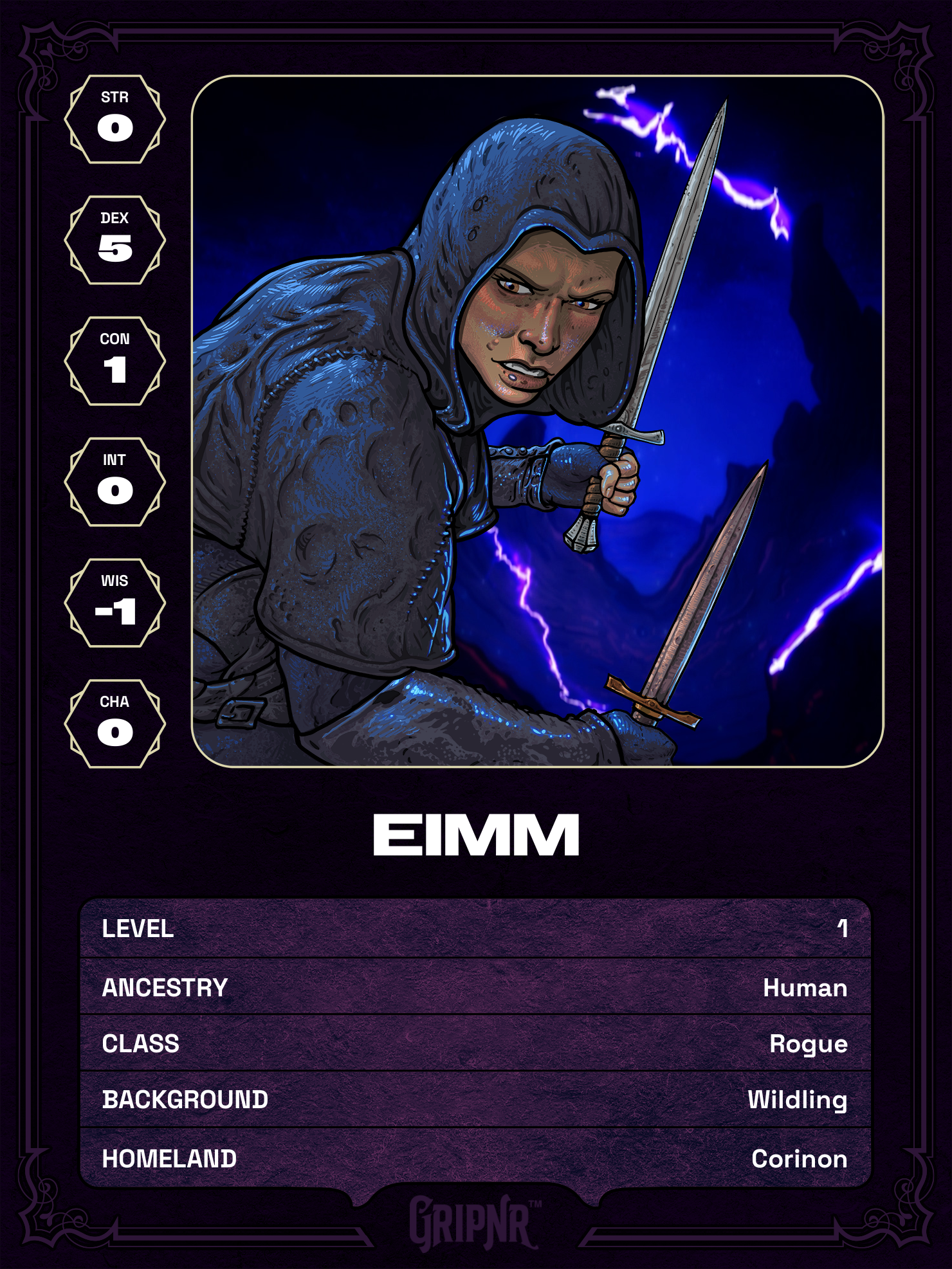 Hero card