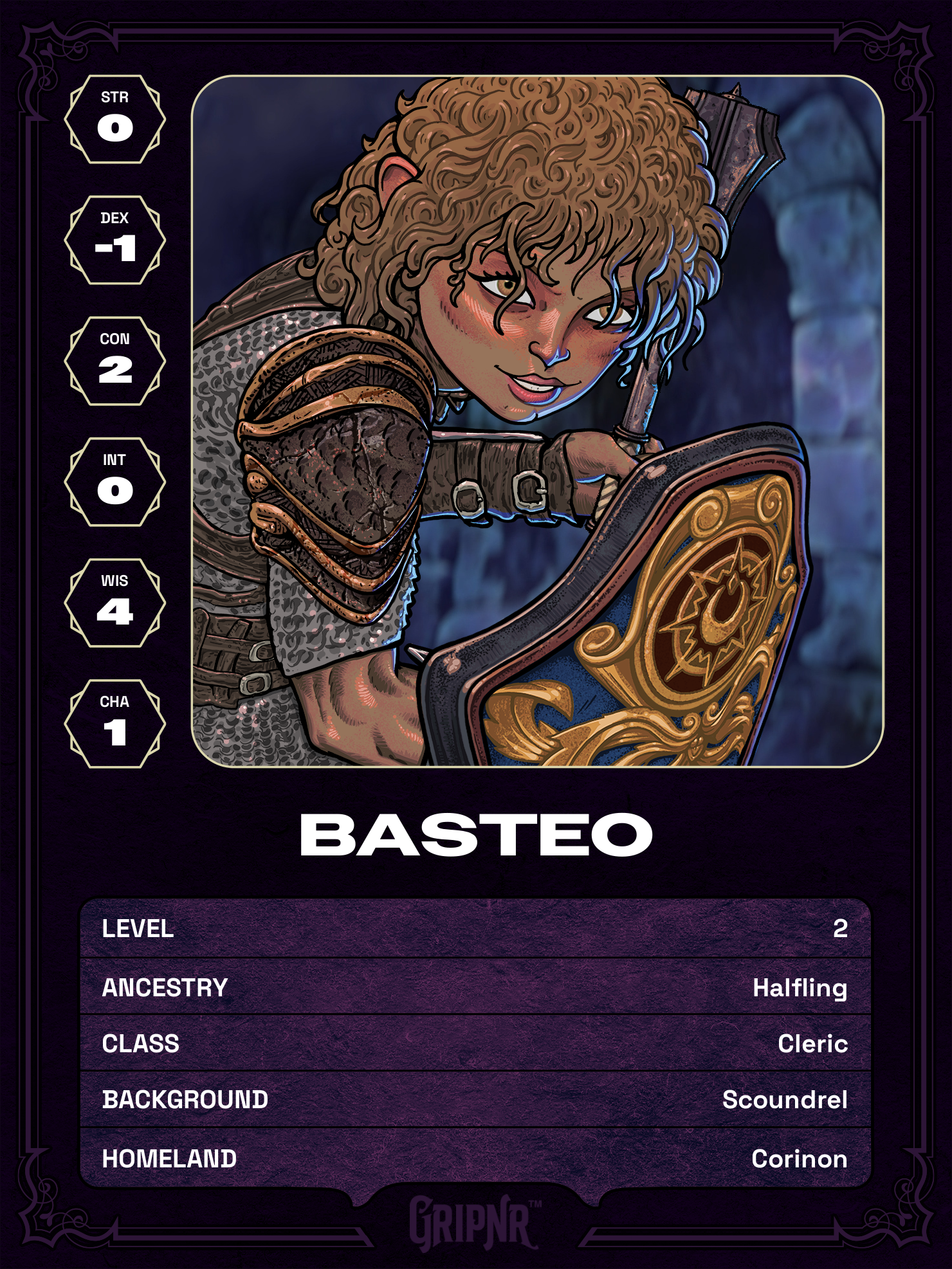 Hero card