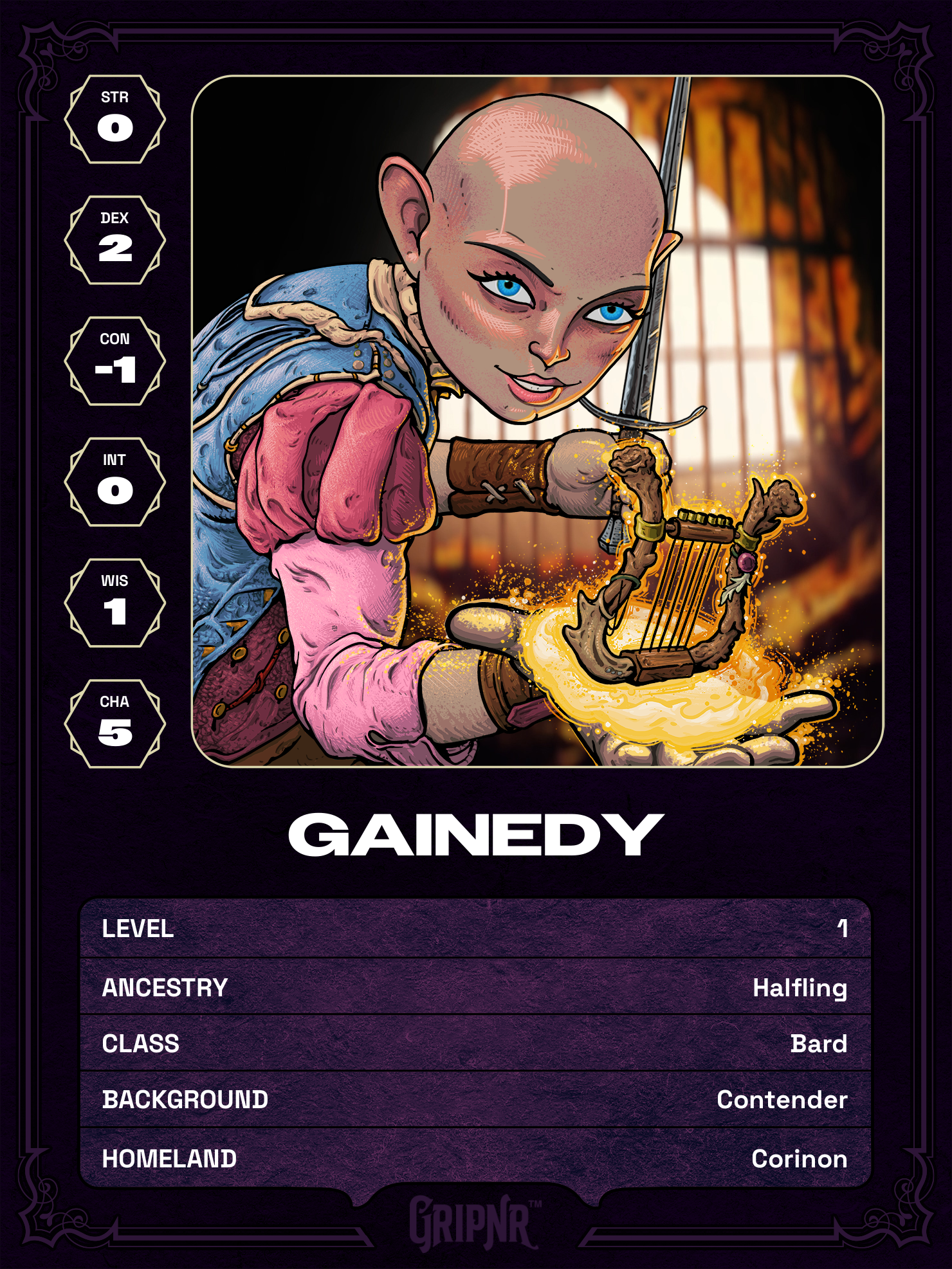 Hero card
