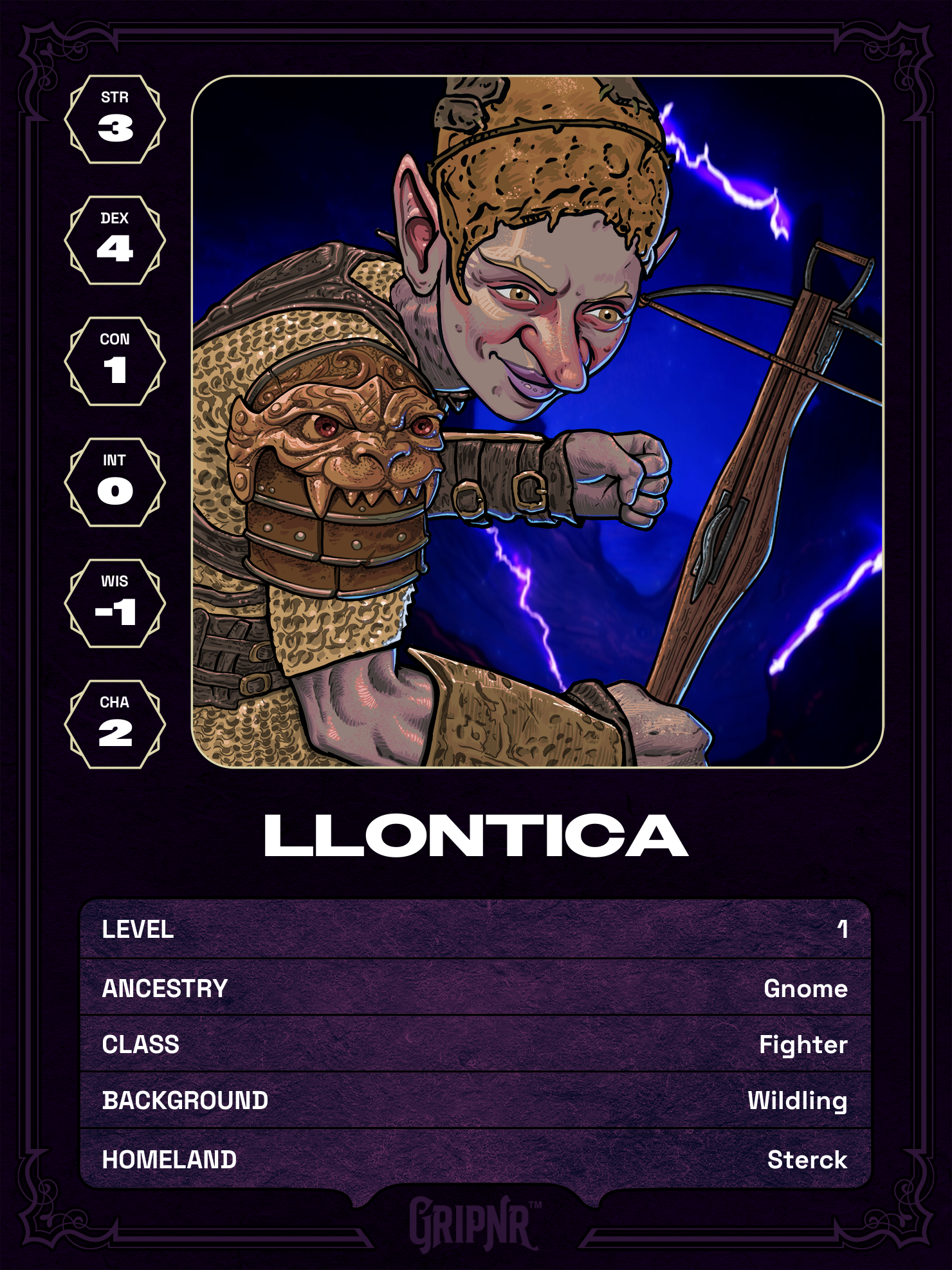 Hero card
