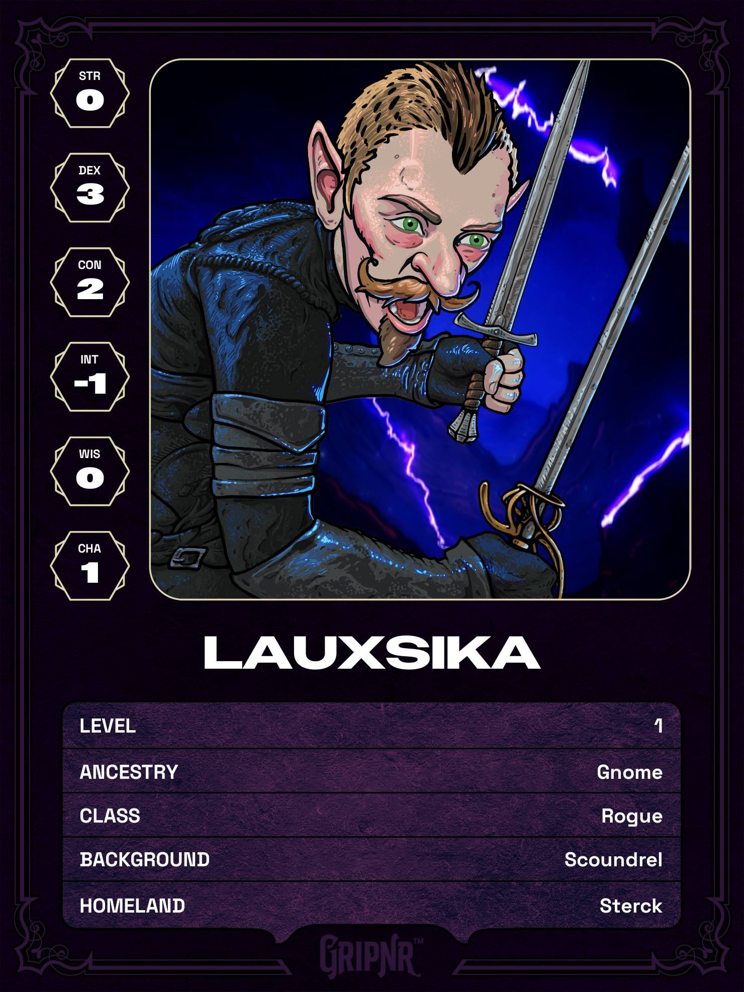 Hero card