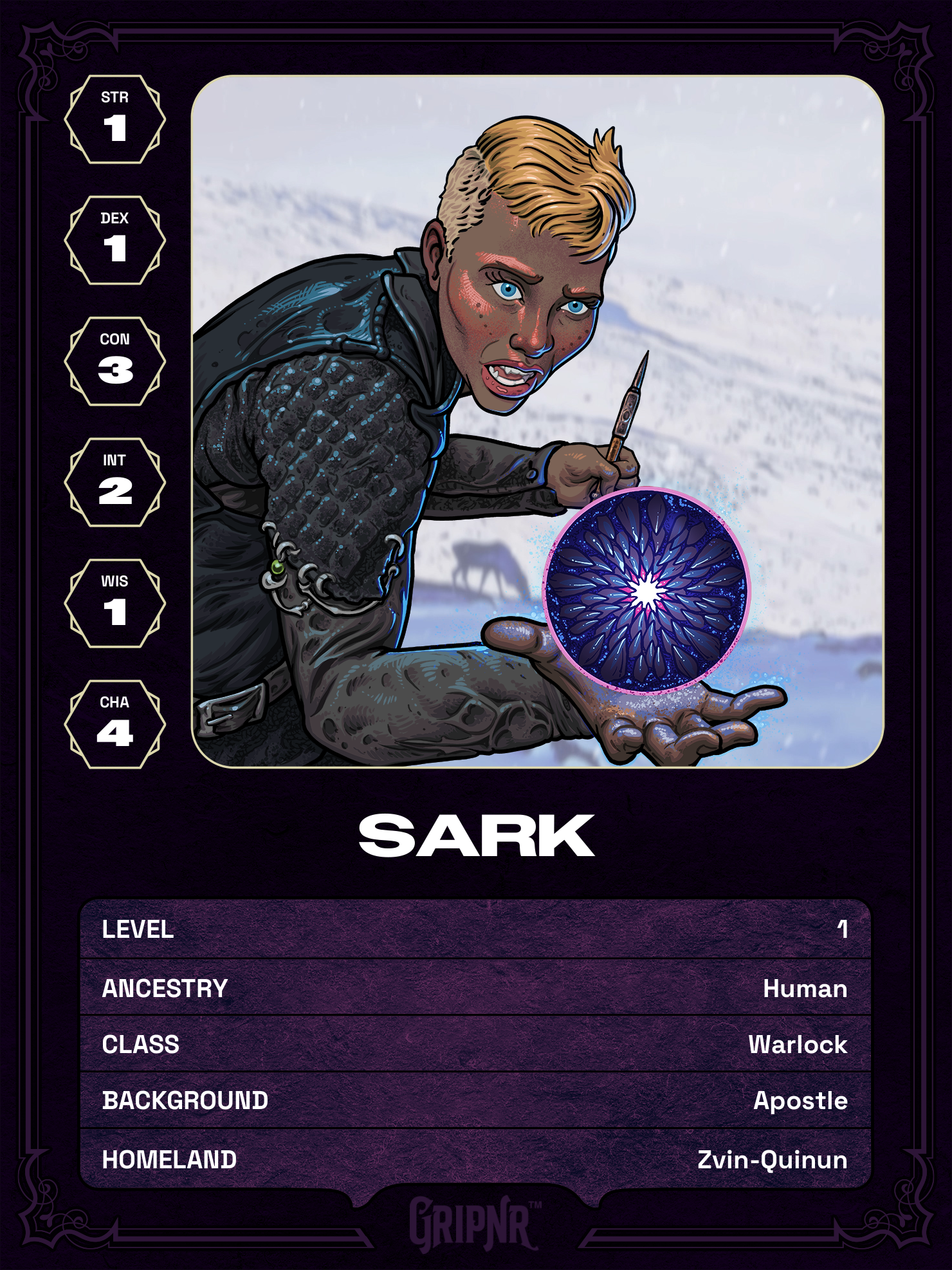 Hero card