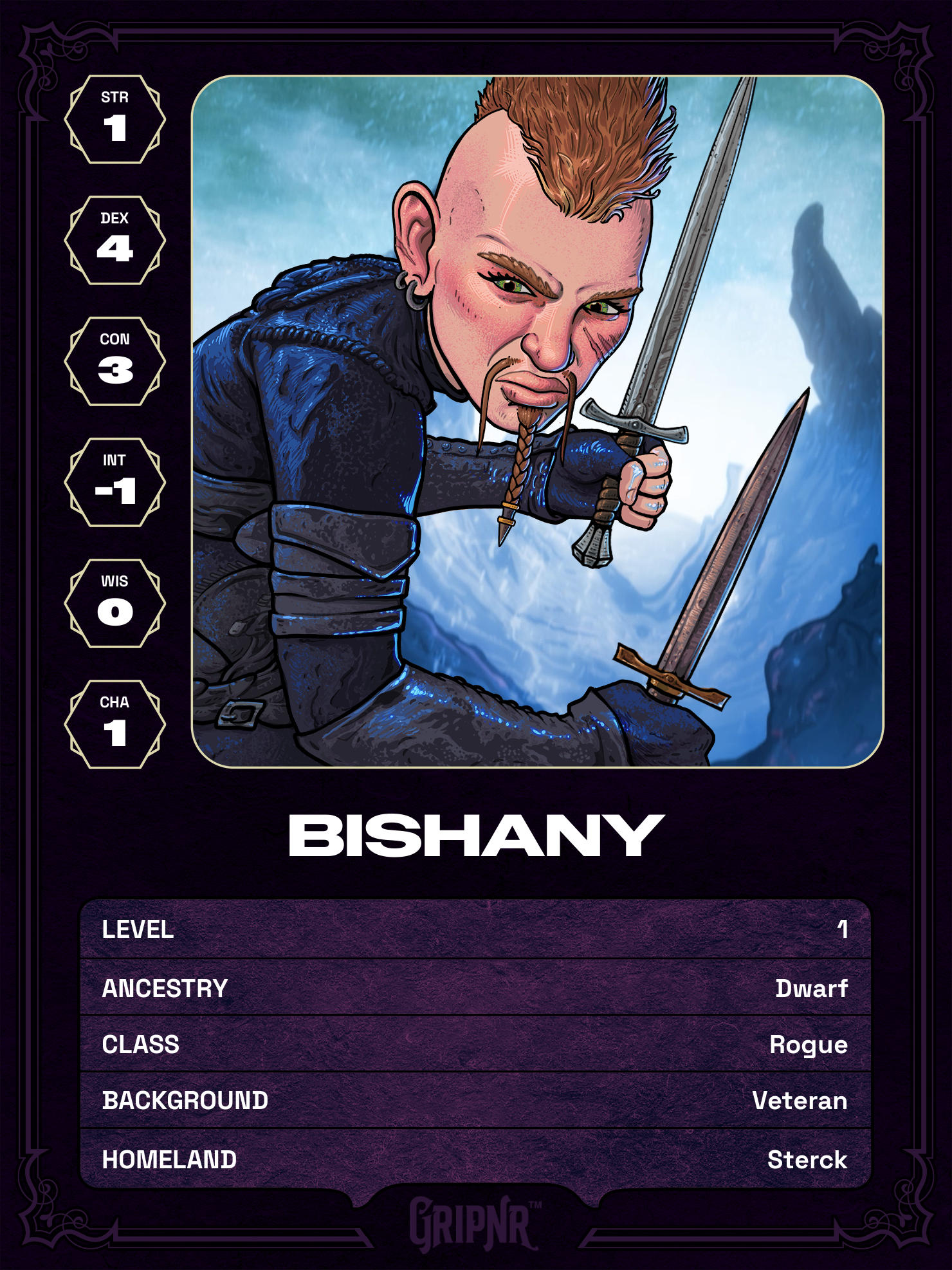 Hero card