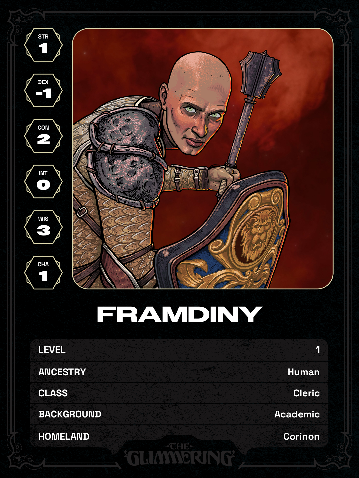 Hero card