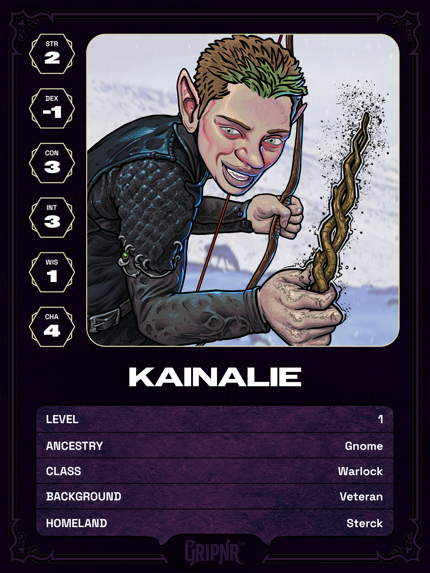 Hero card