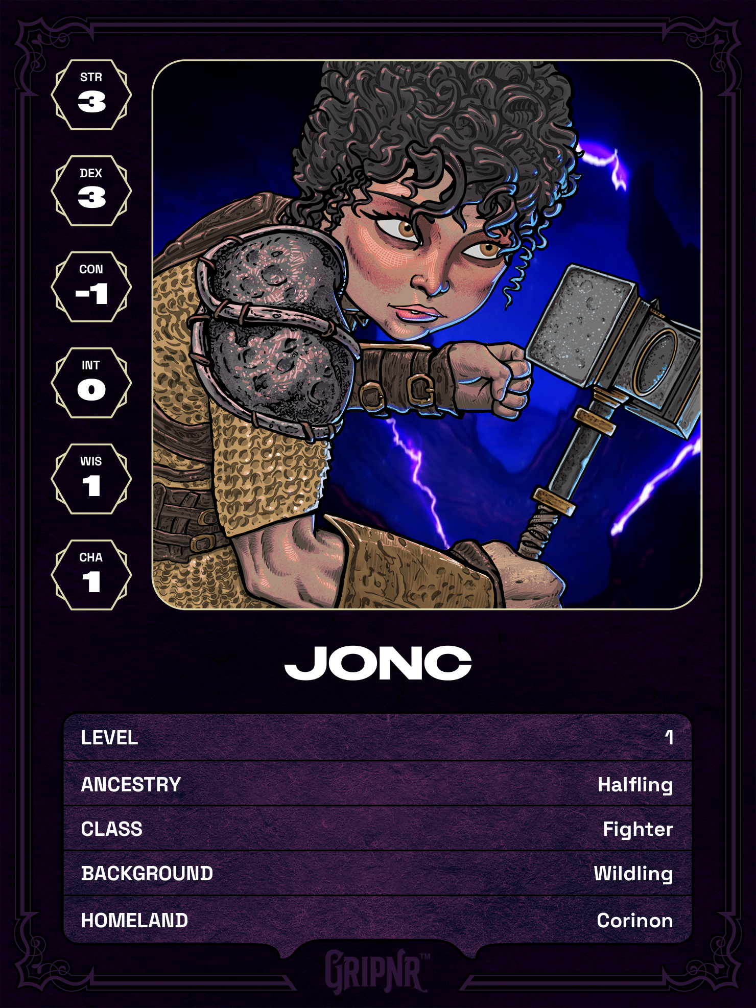 Hero card
