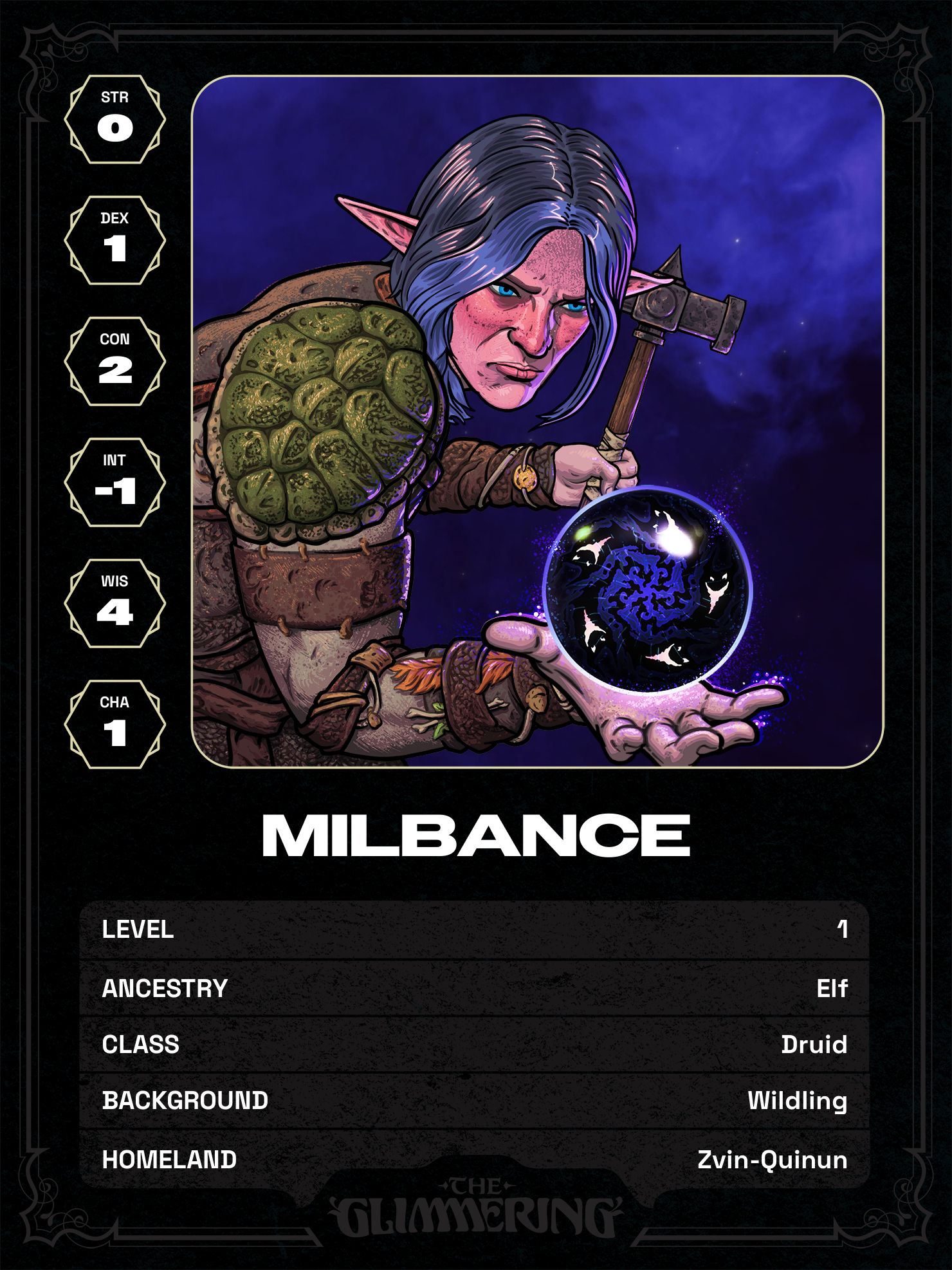 Hero card