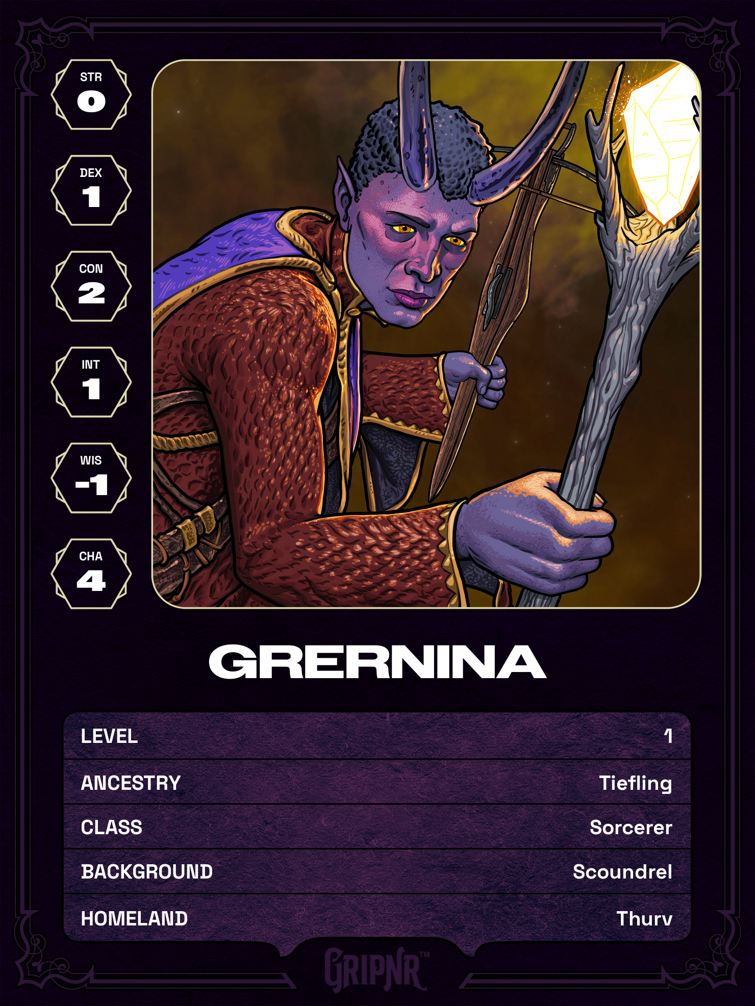 Hero card