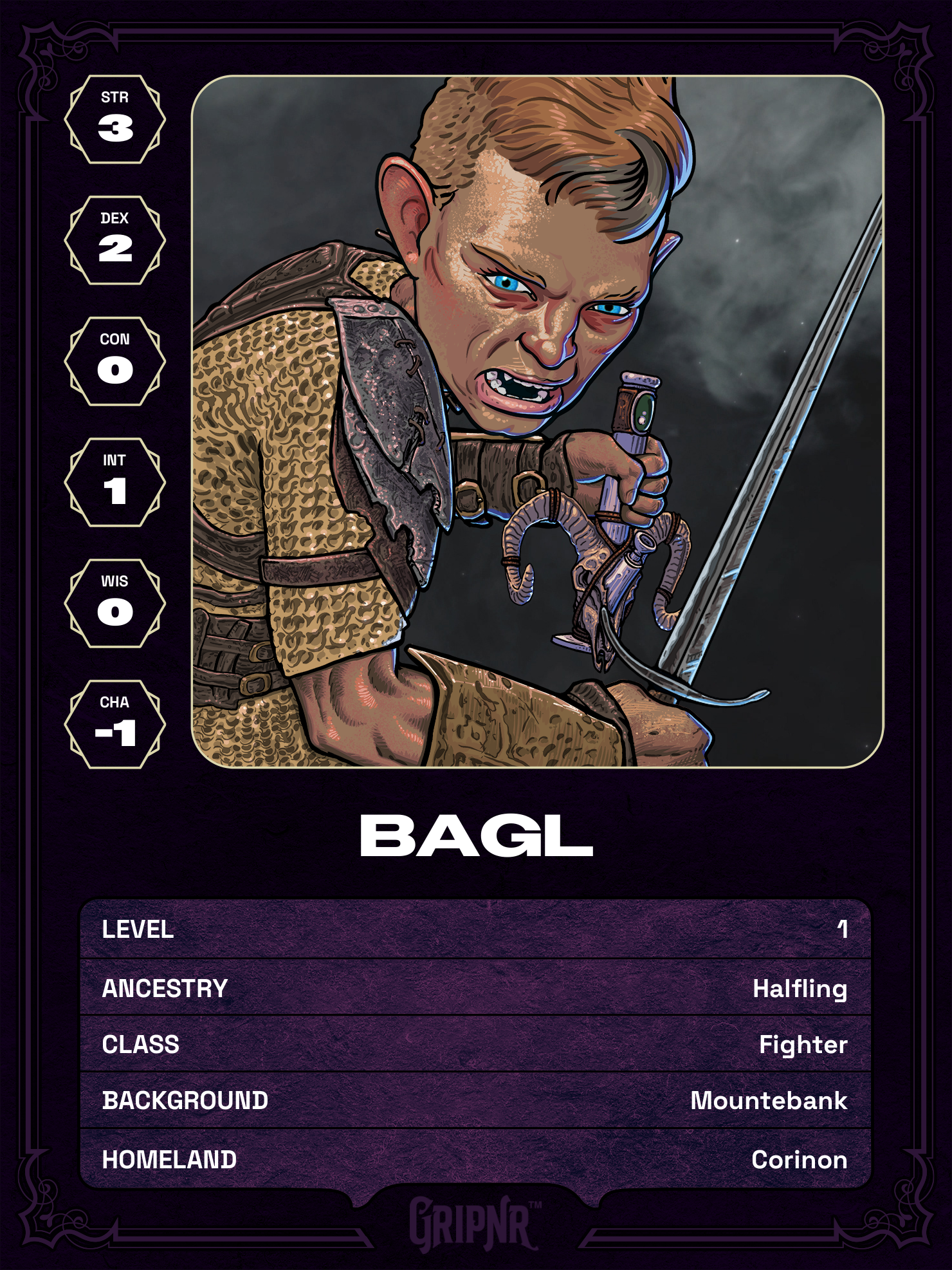 Hero card