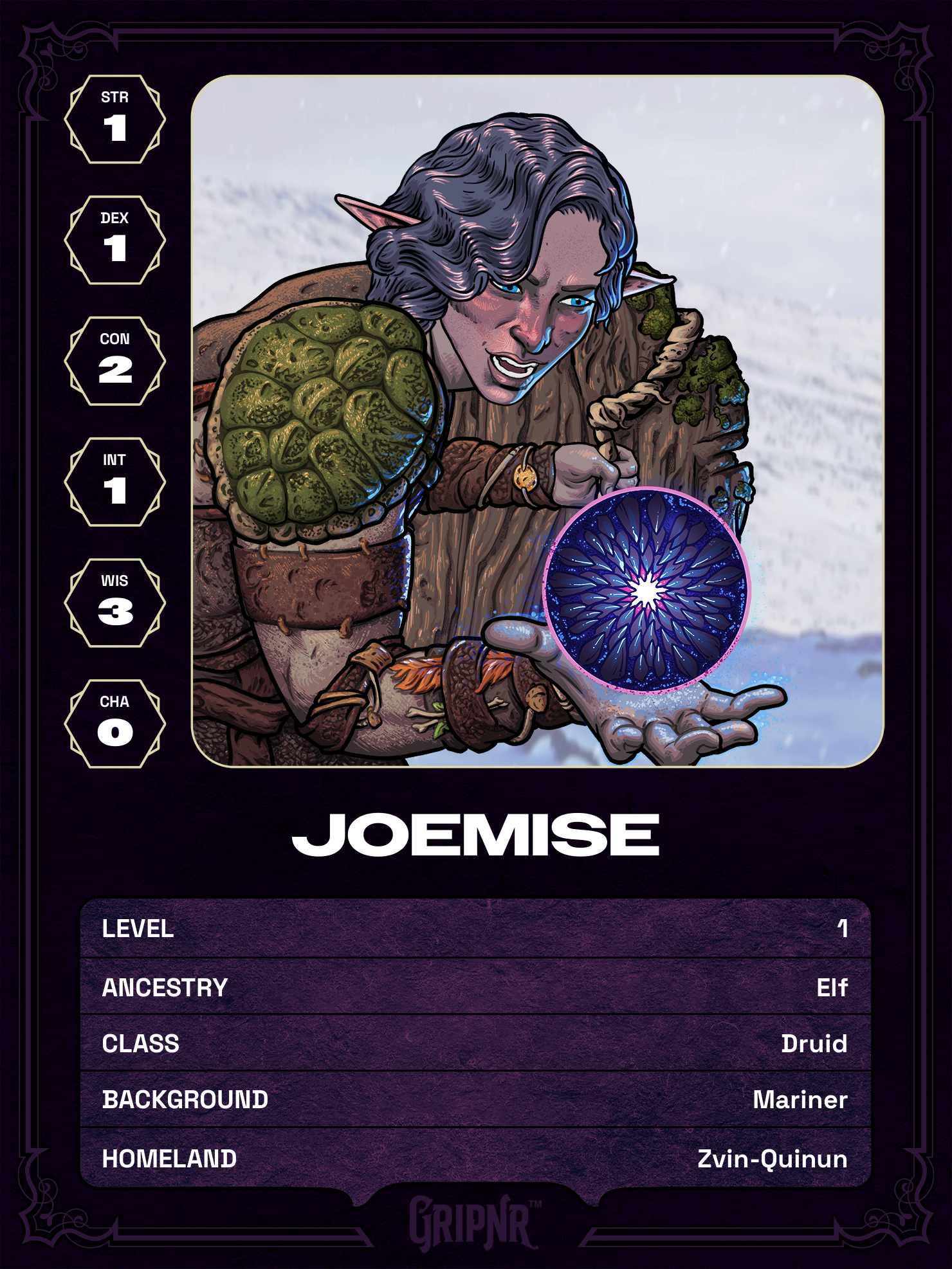 Hero card