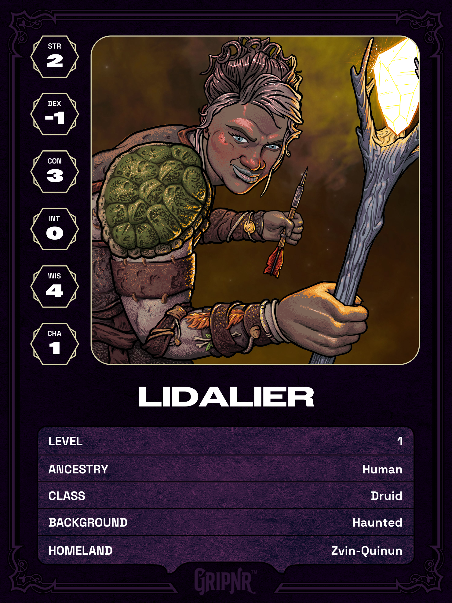 Hero card