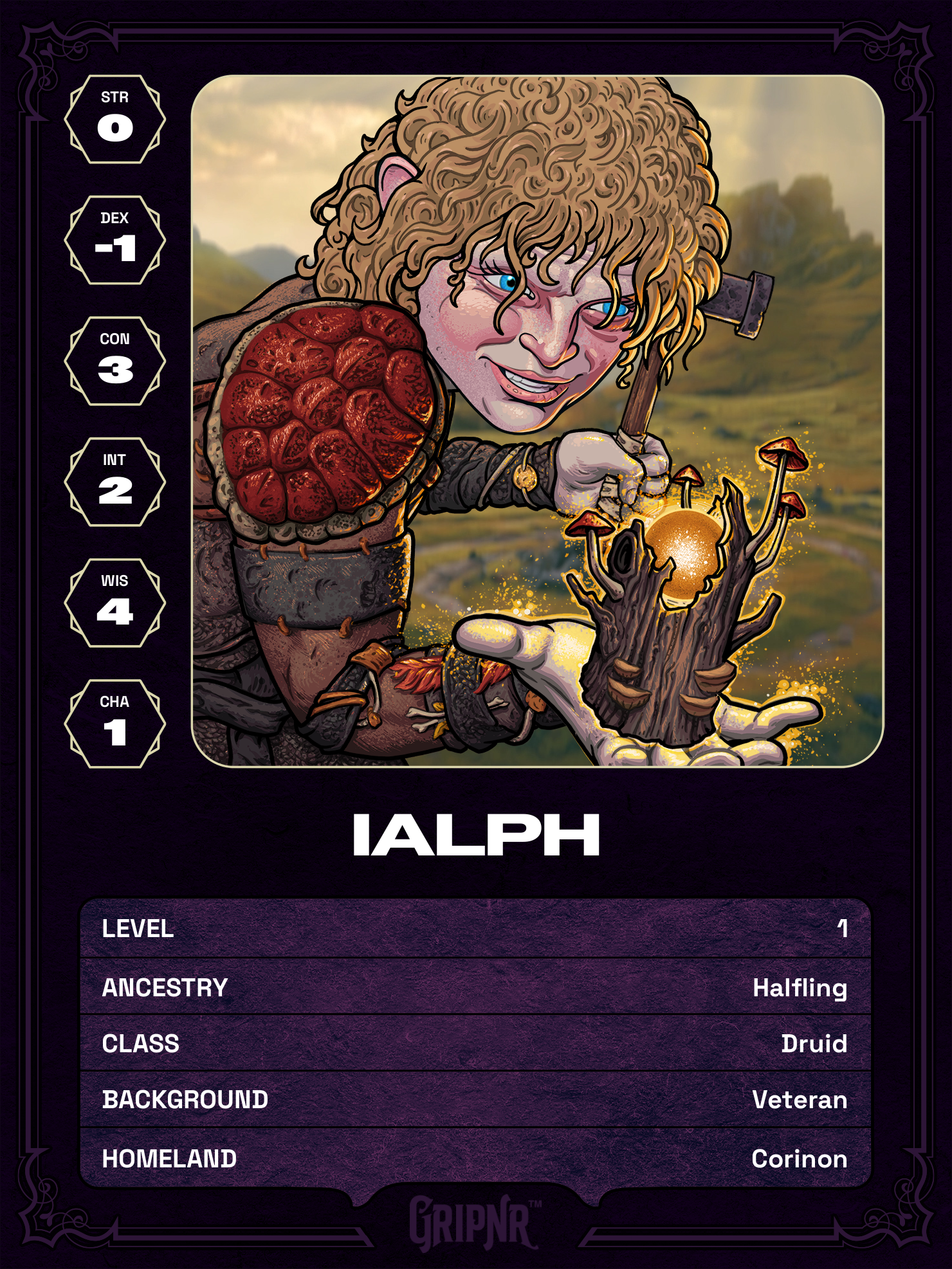 Hero card