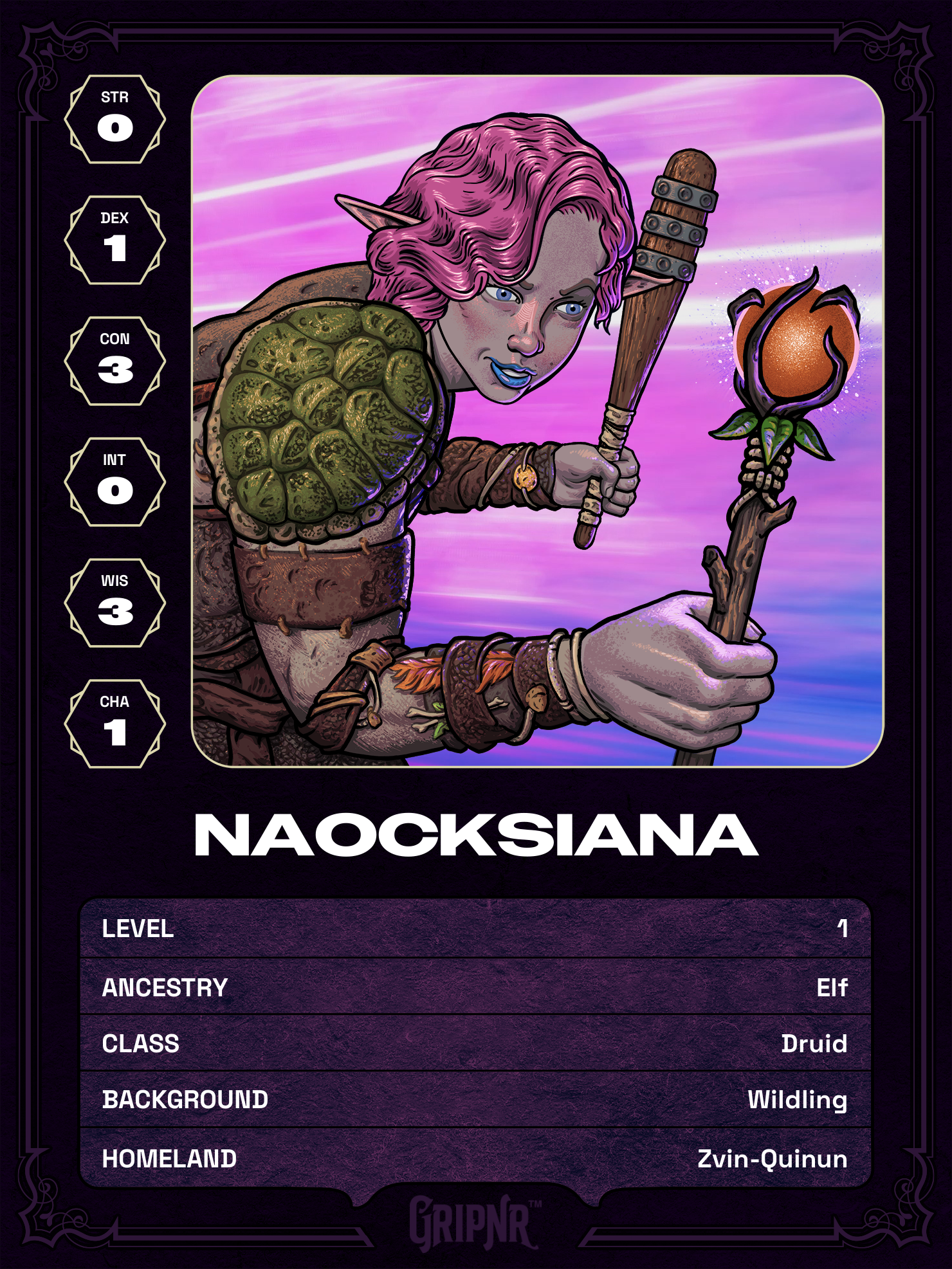 Hero card