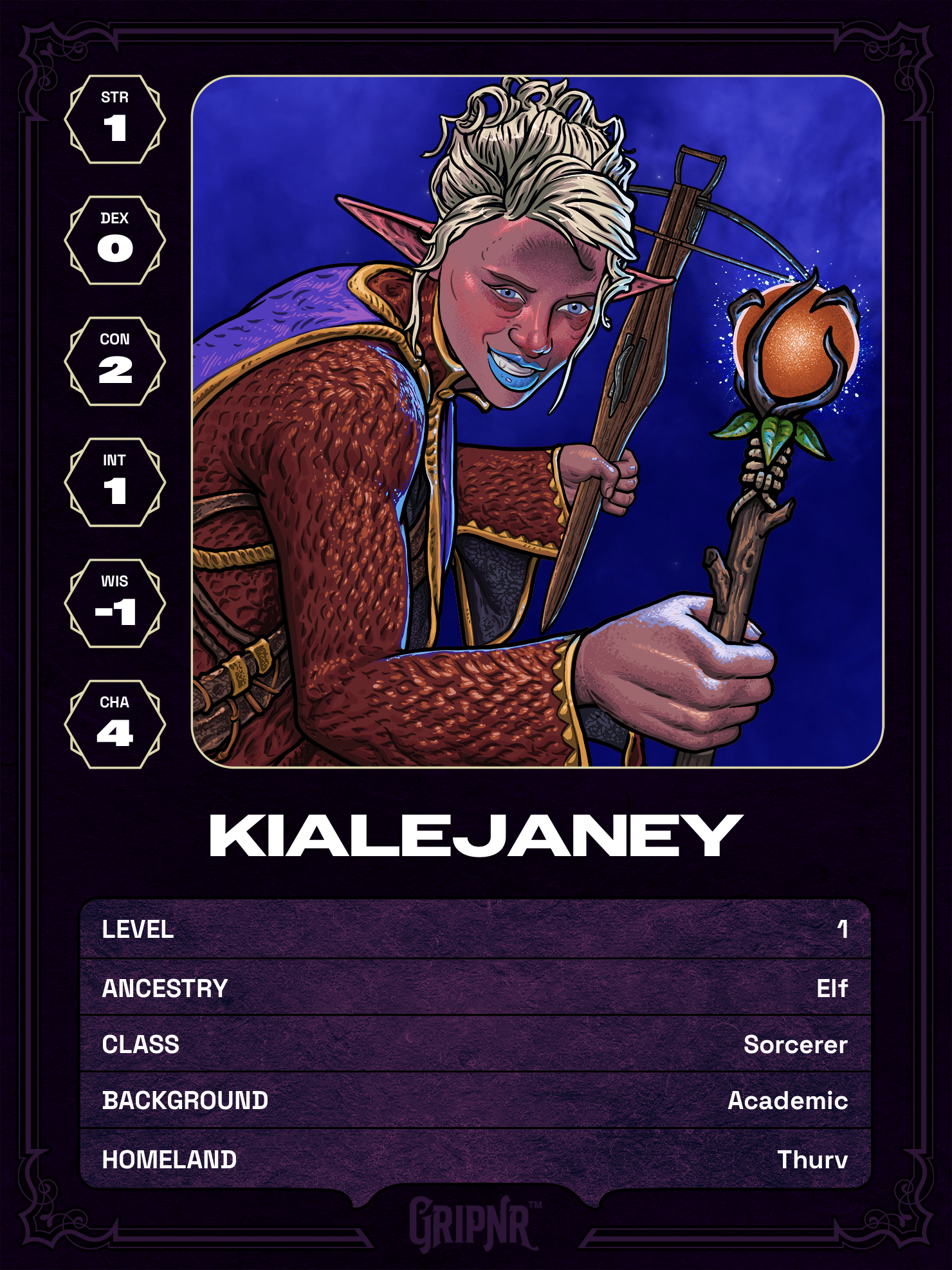 Hero card