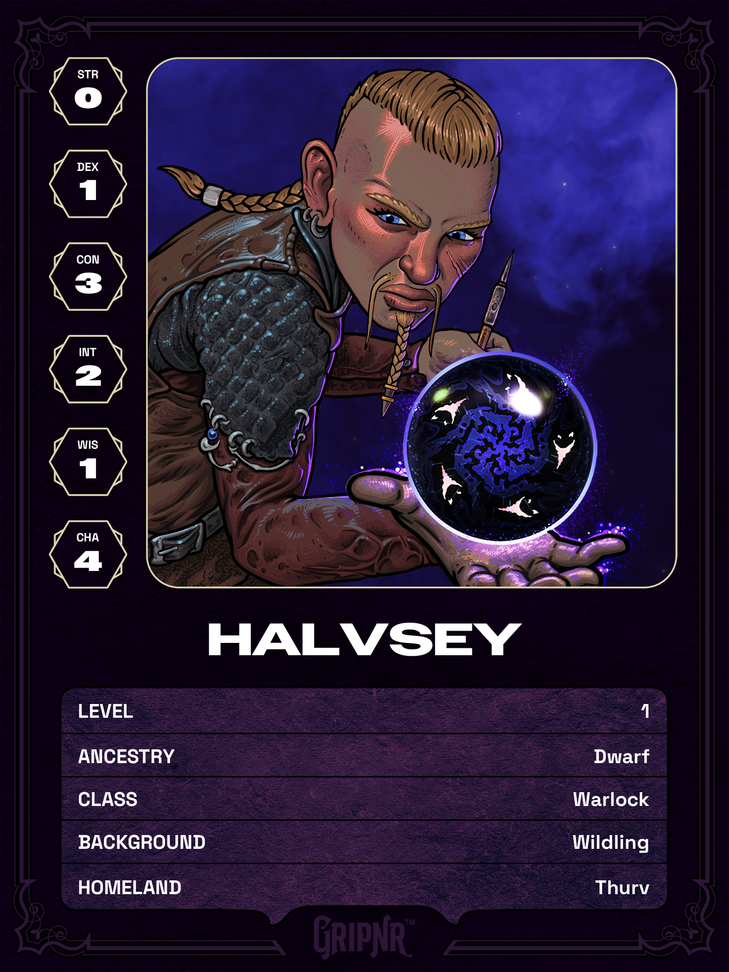Hero card