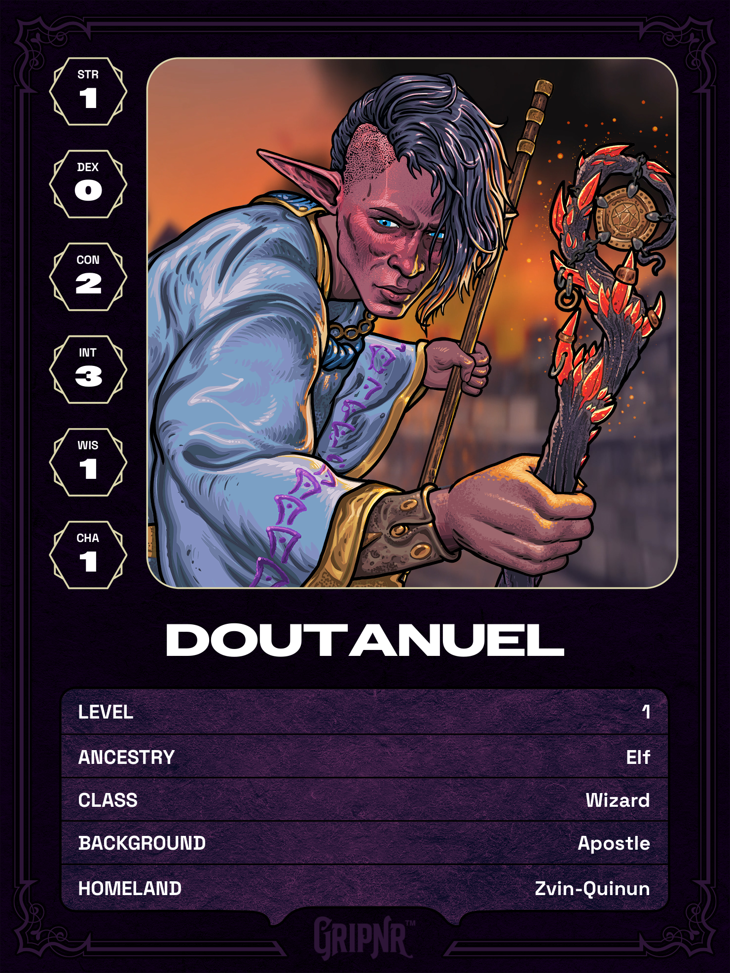 Hero card