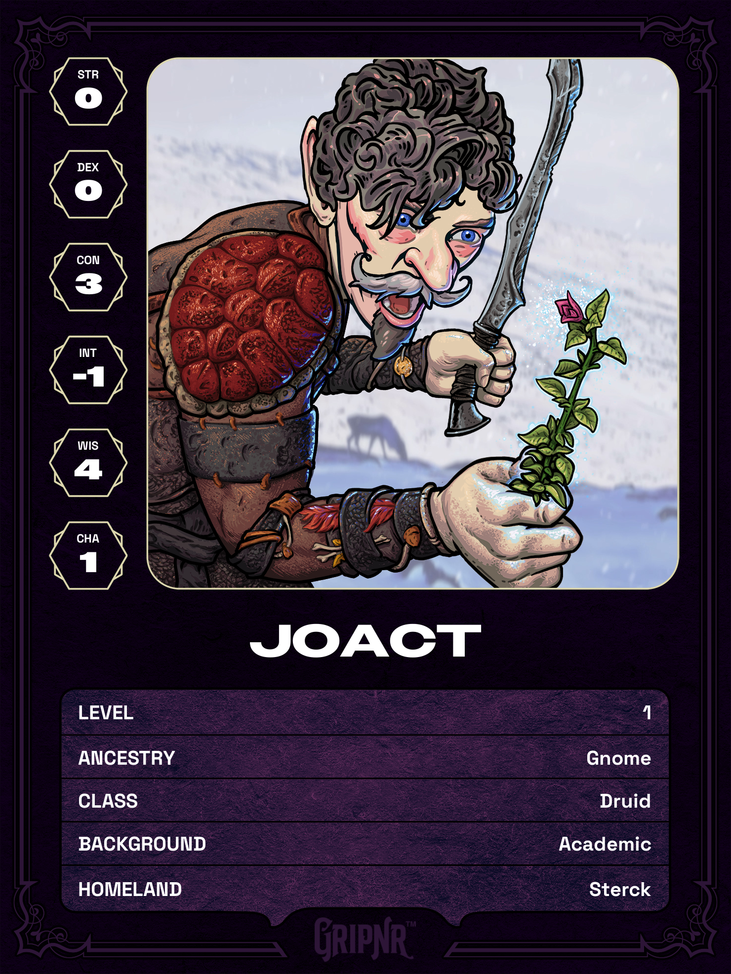 Hero card