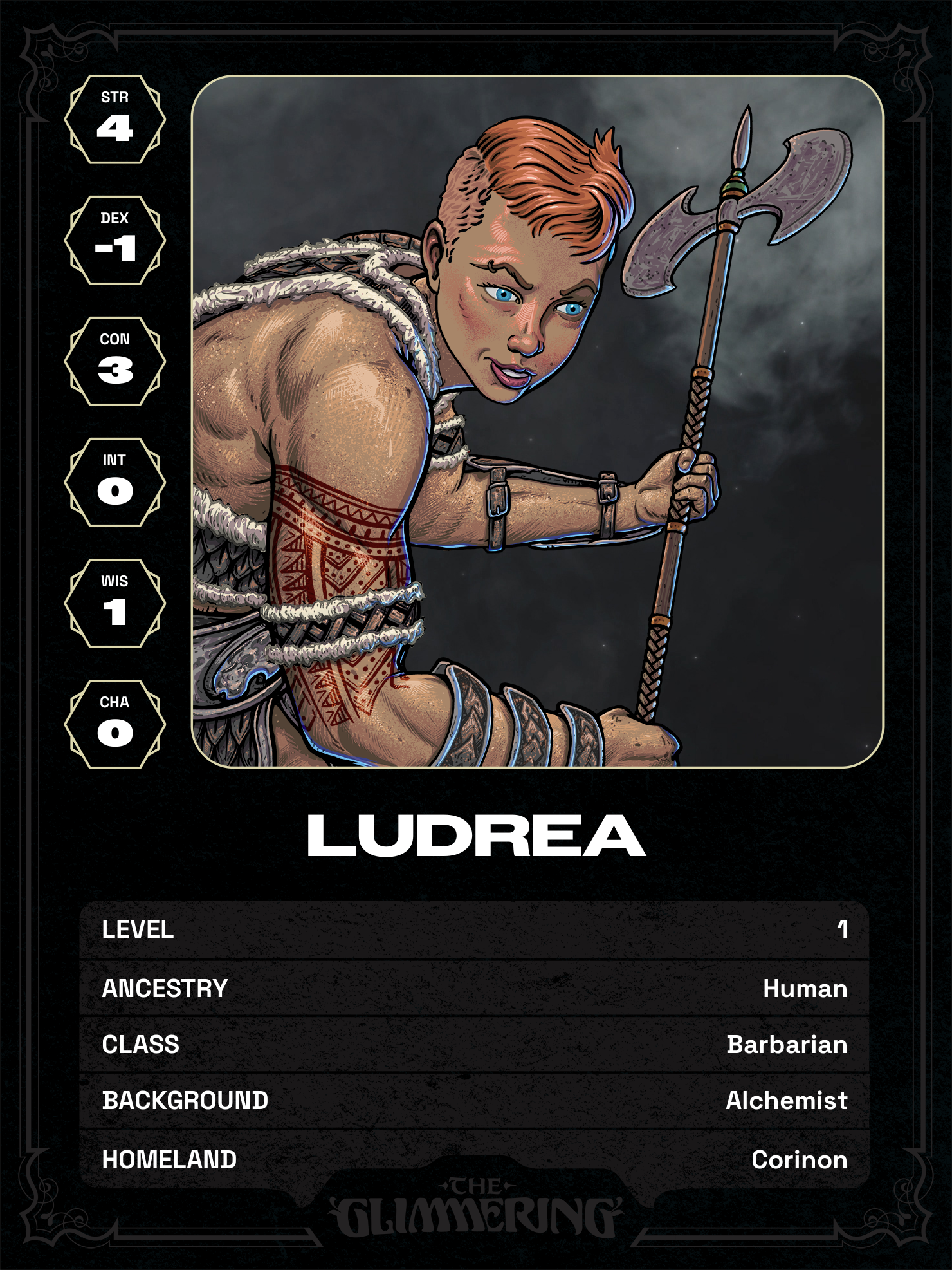 Hero card