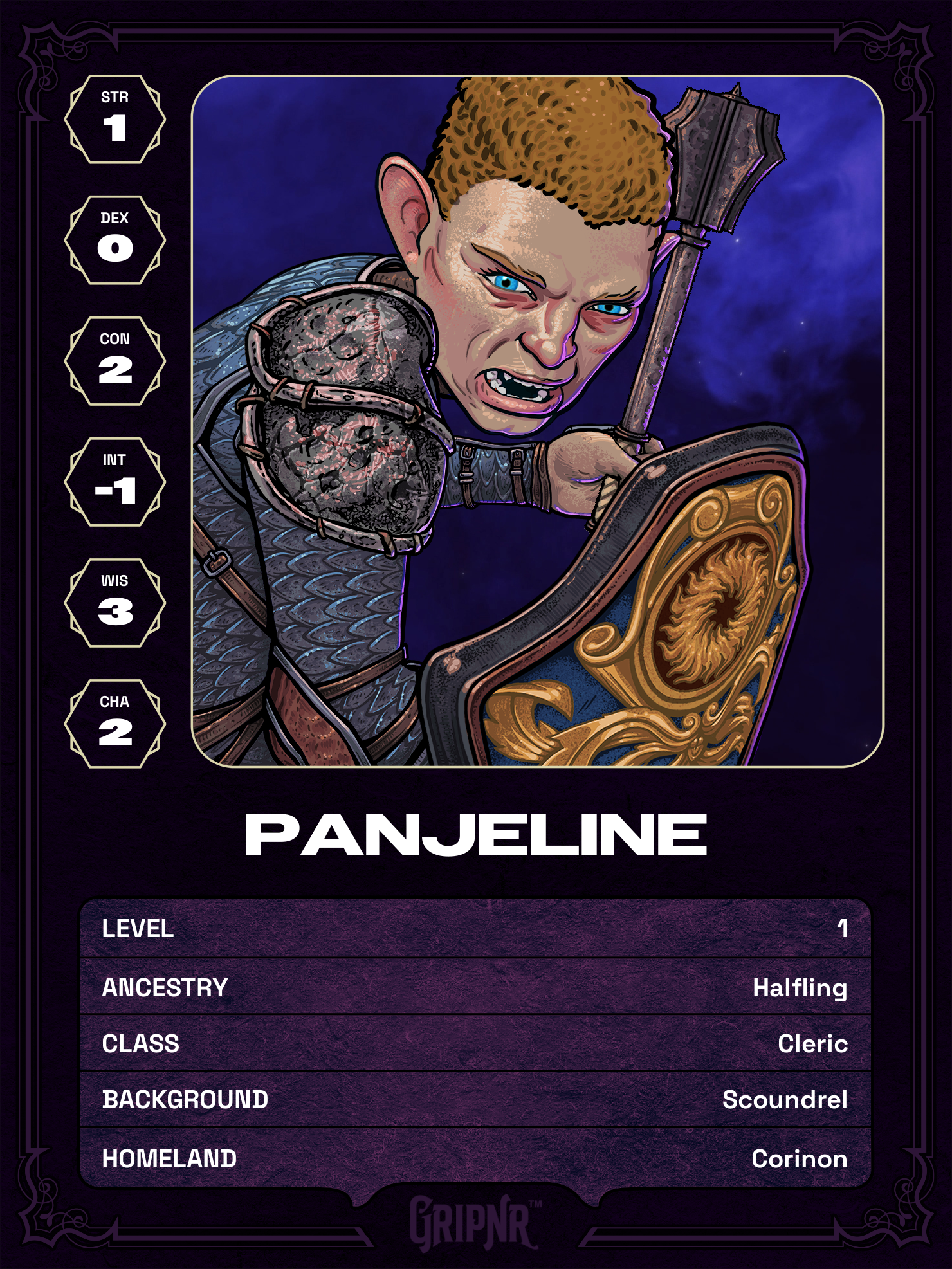 Hero card