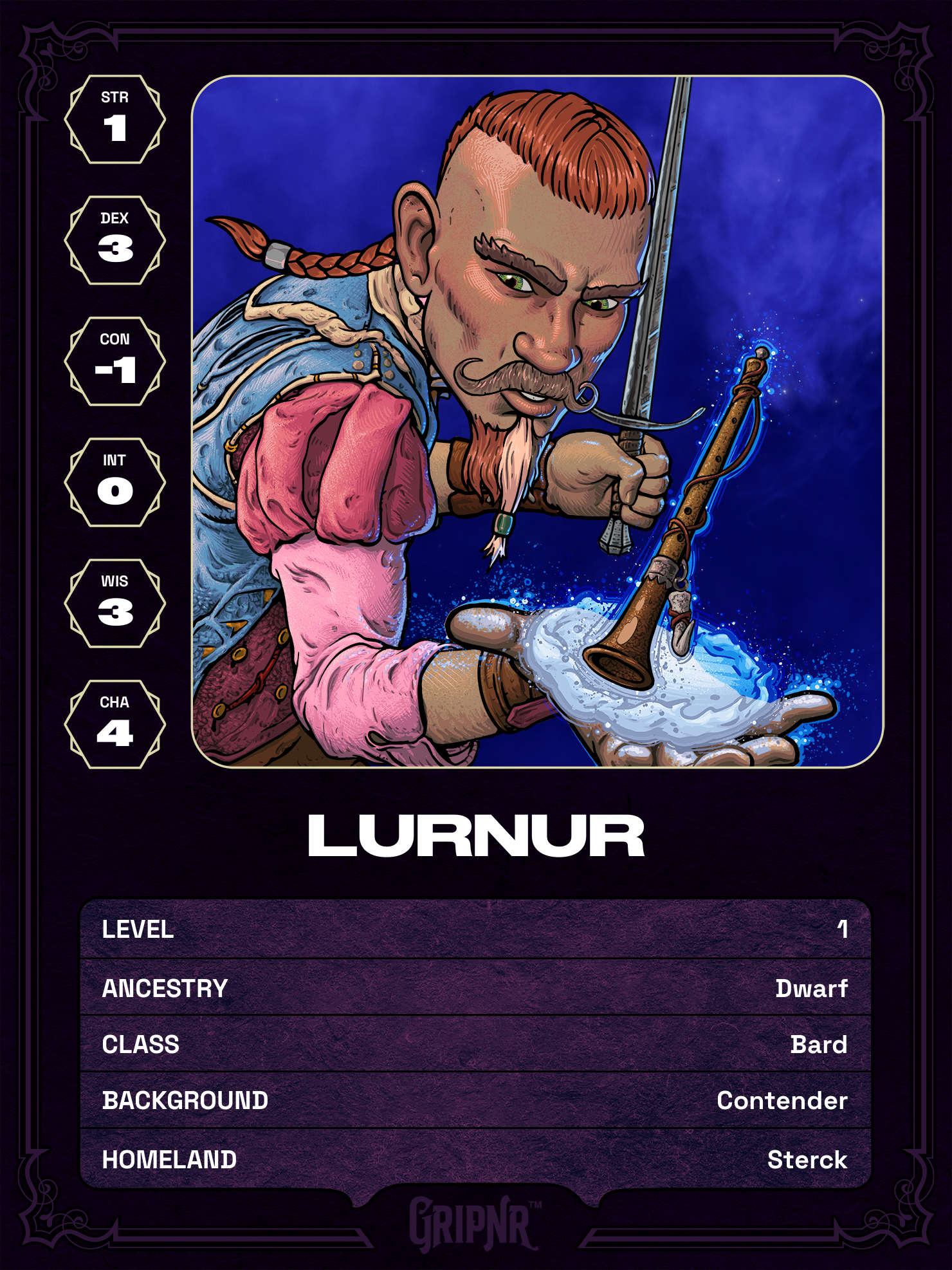 Hero card