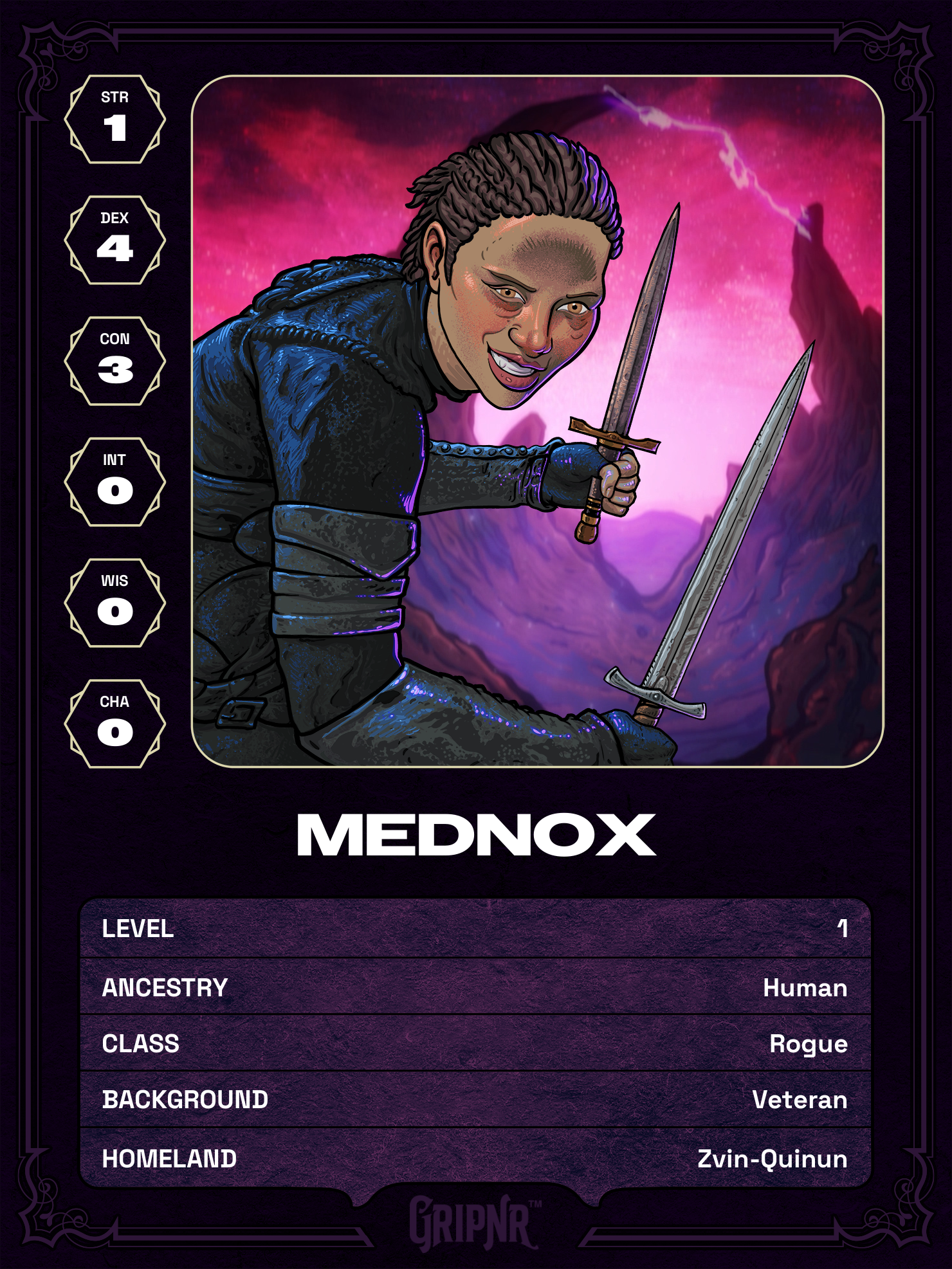 Hero card
