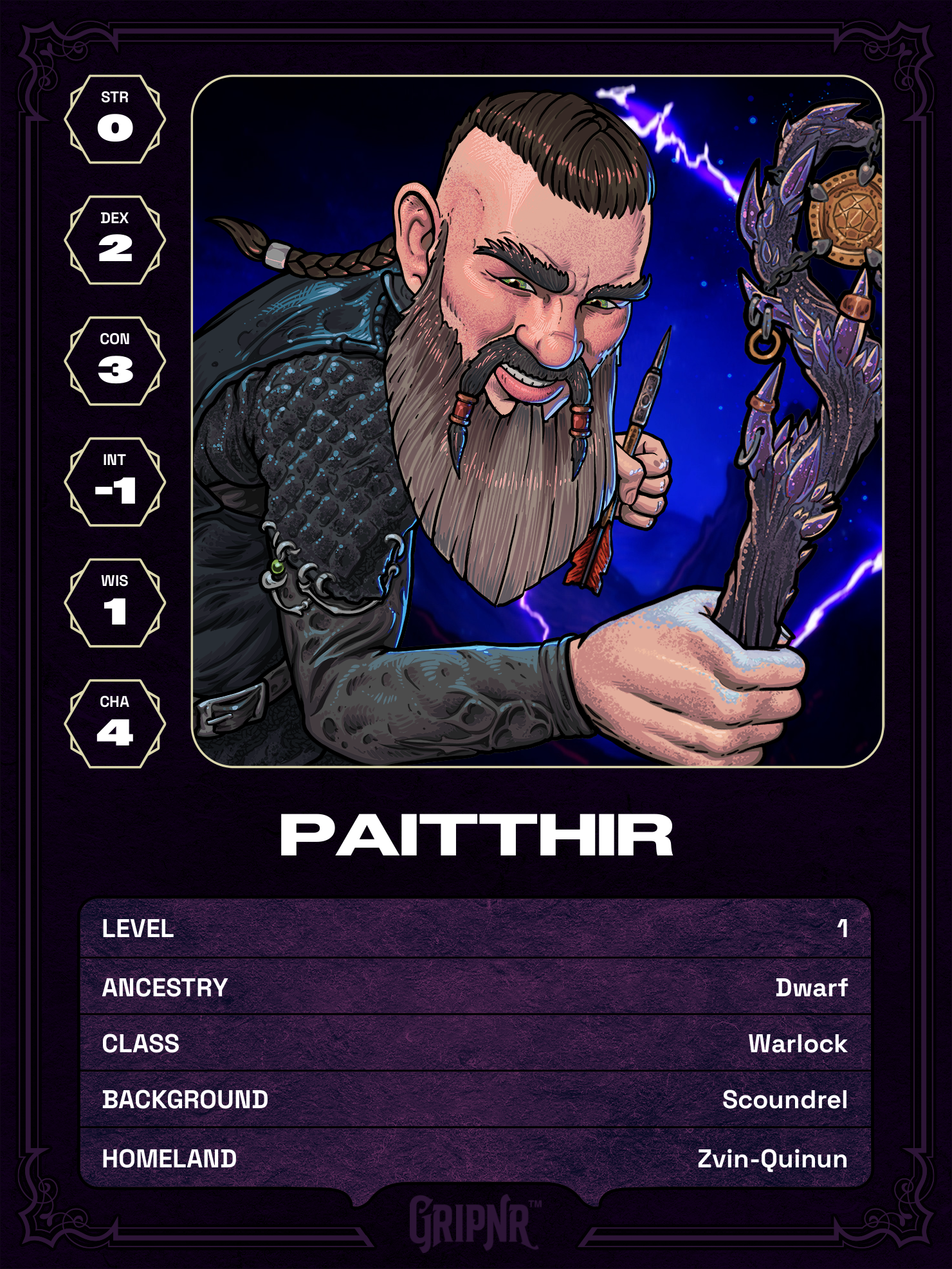Hero card