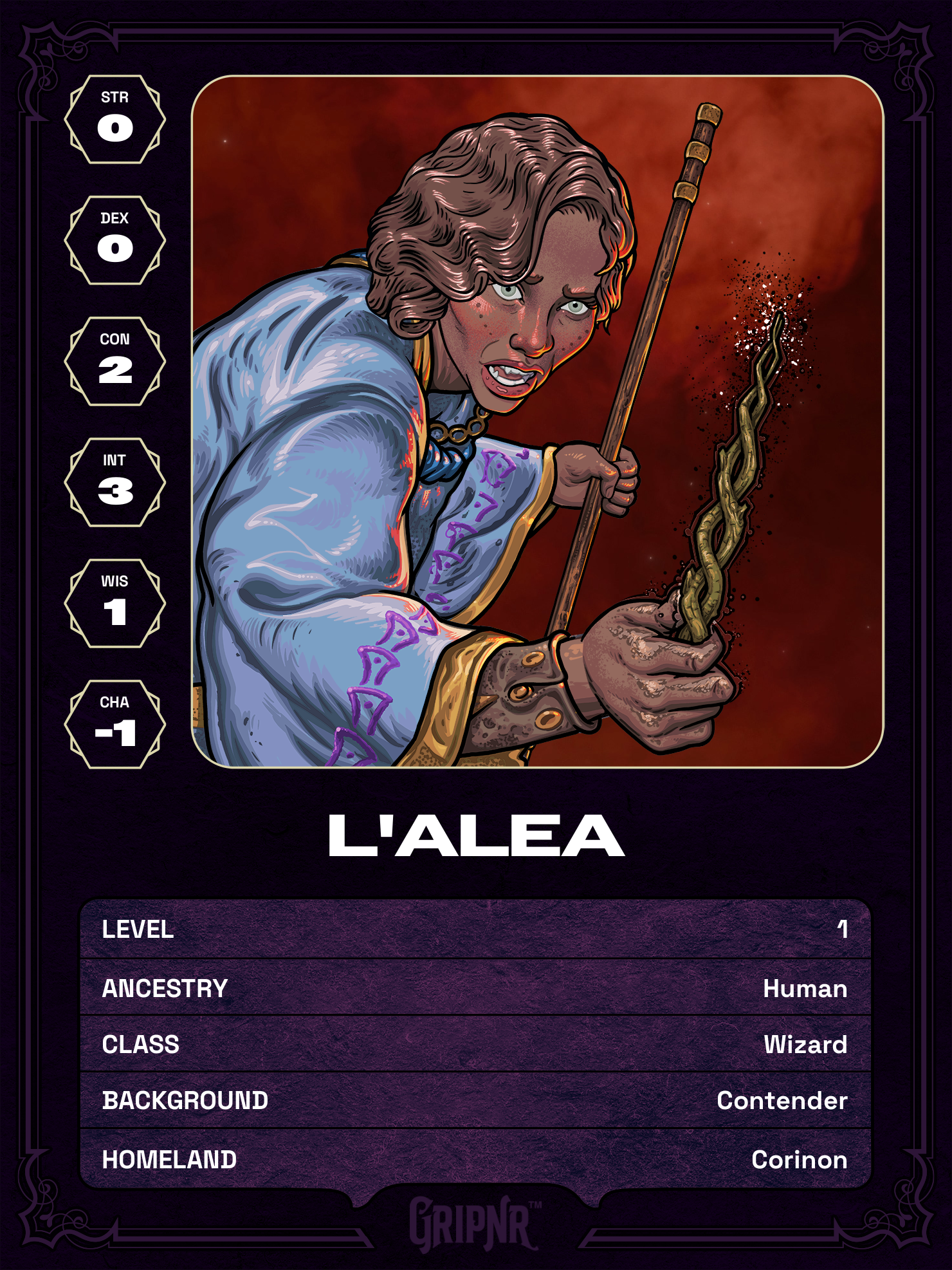 Hero card