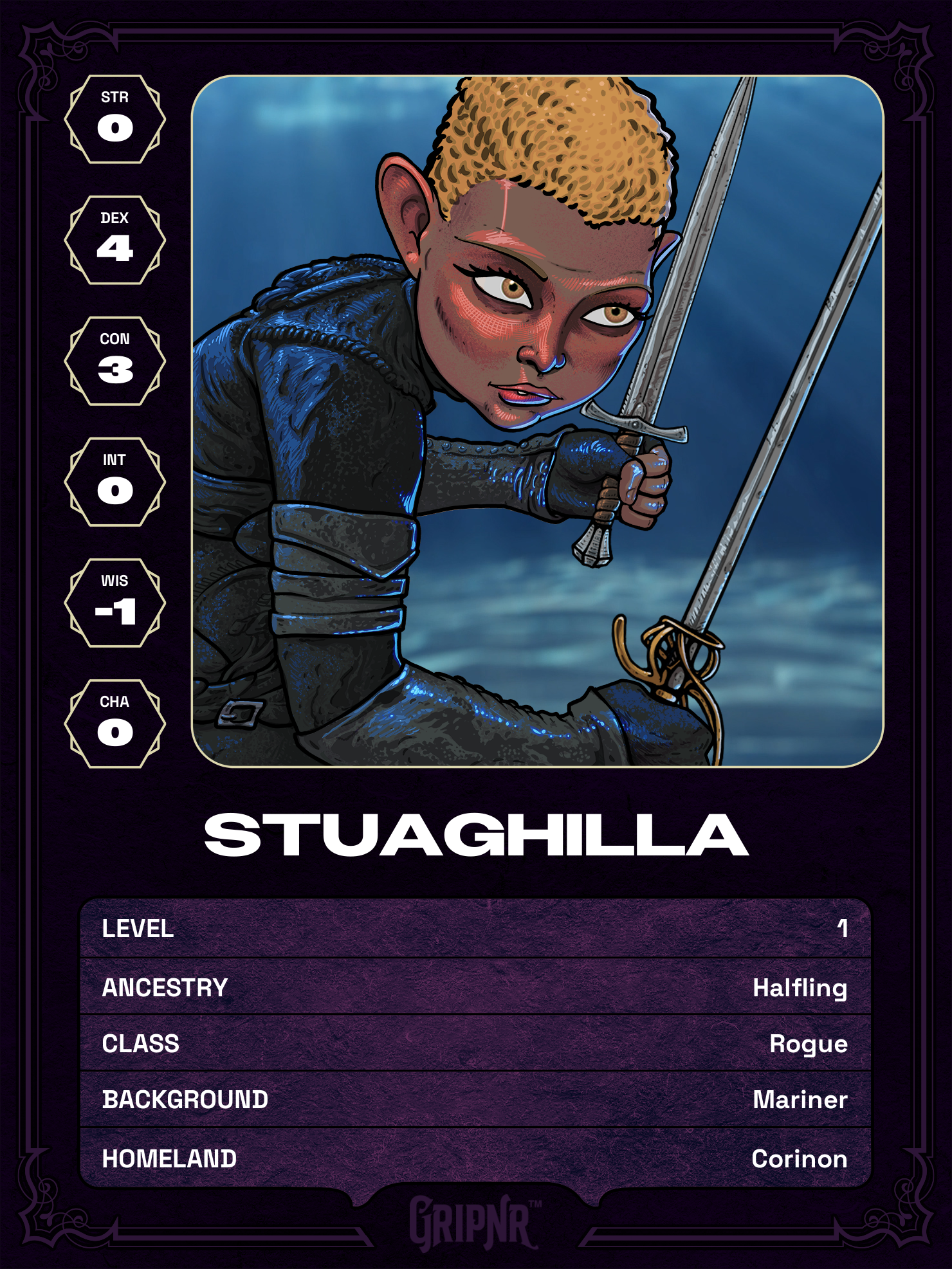 Hero card