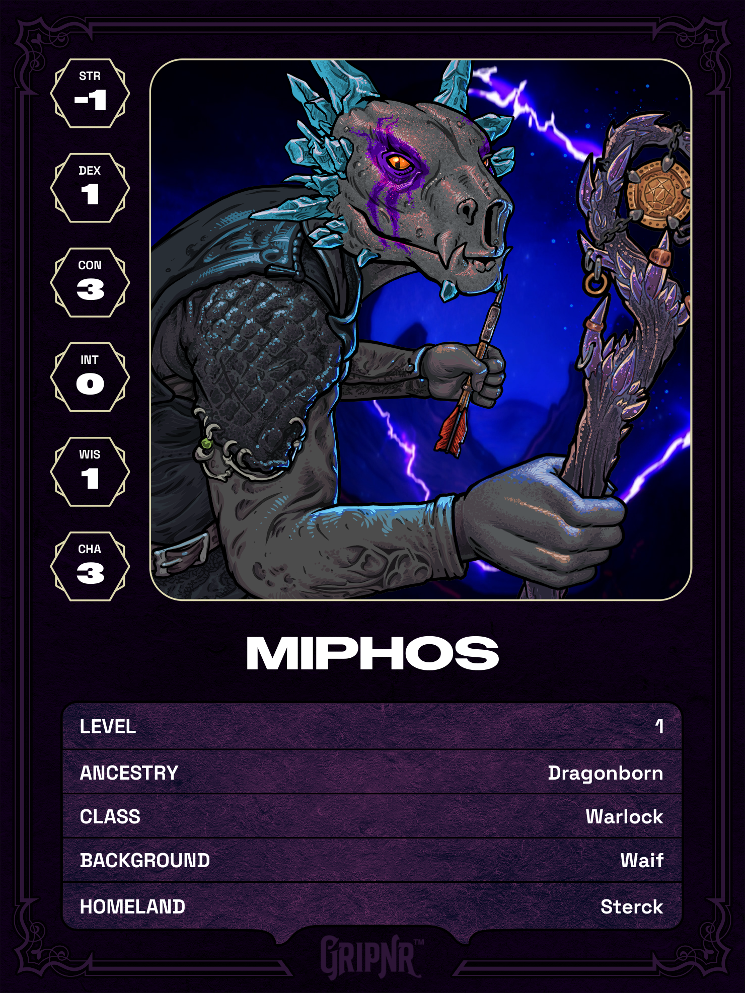 Hero card