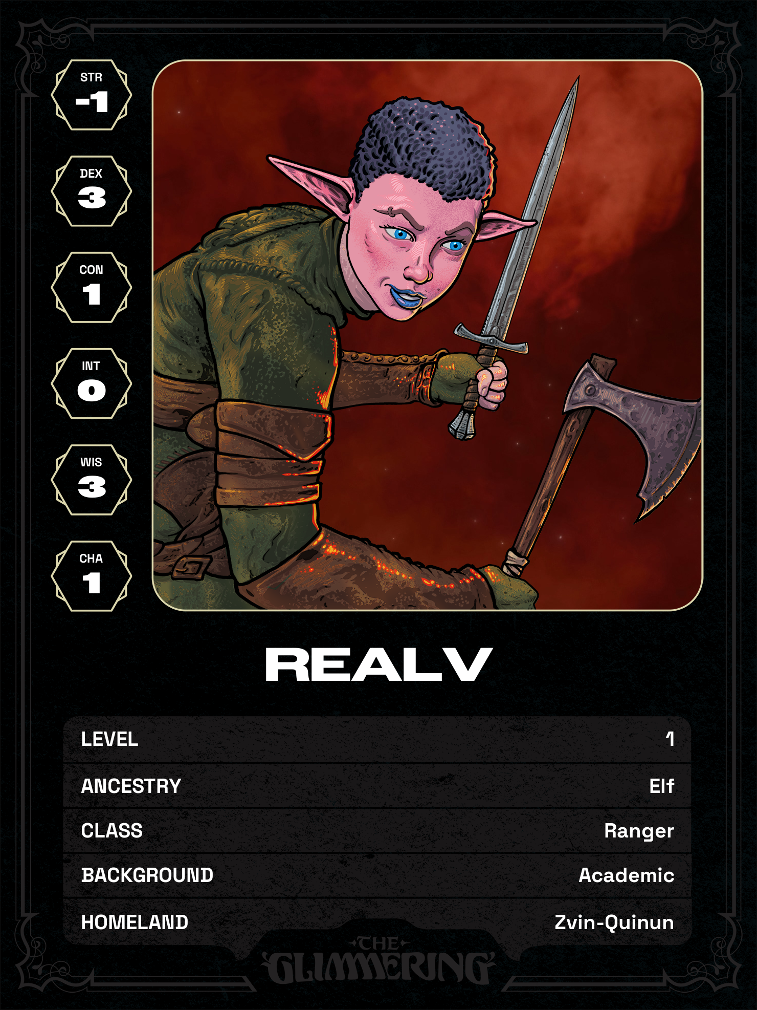 Hero card