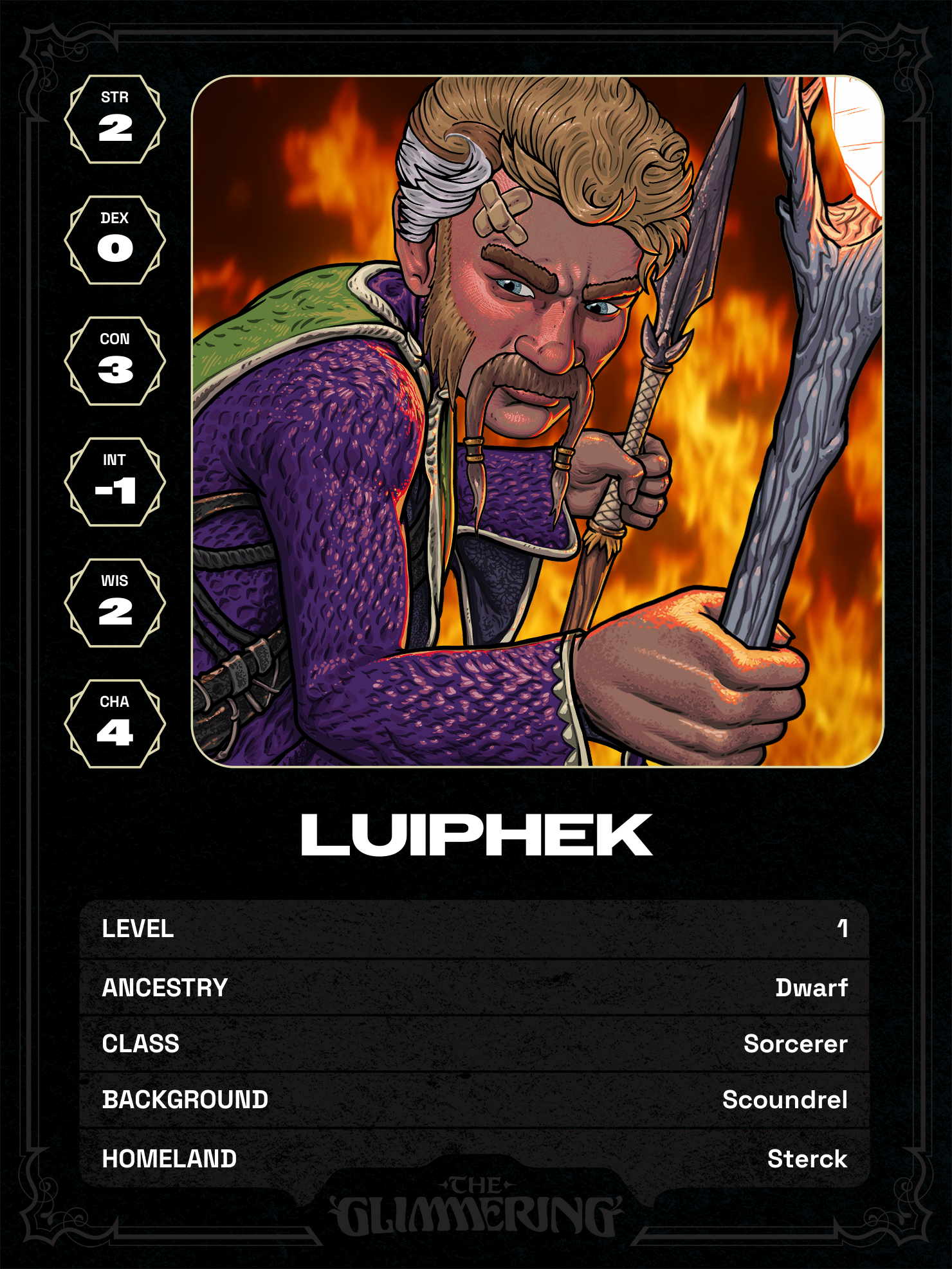 Hero card