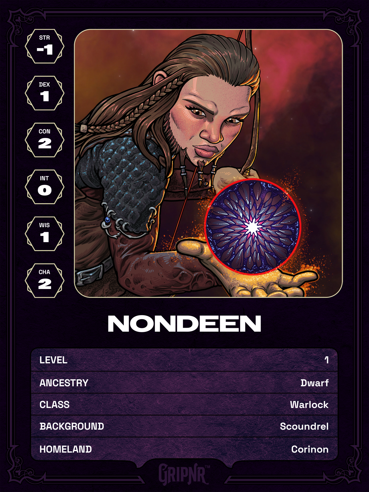 Hero card