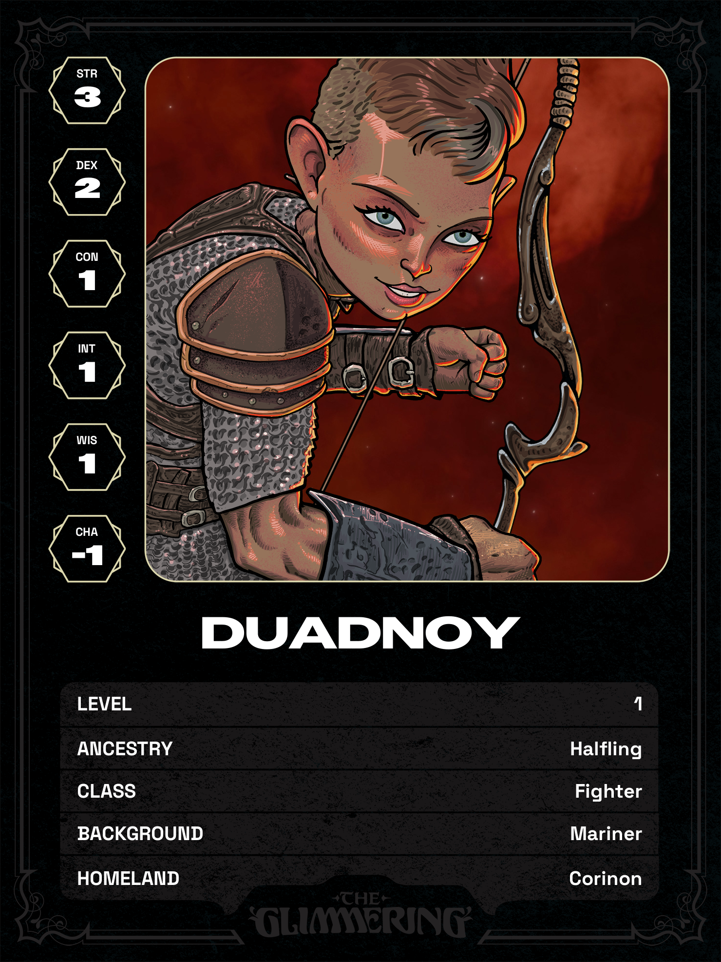 Hero card