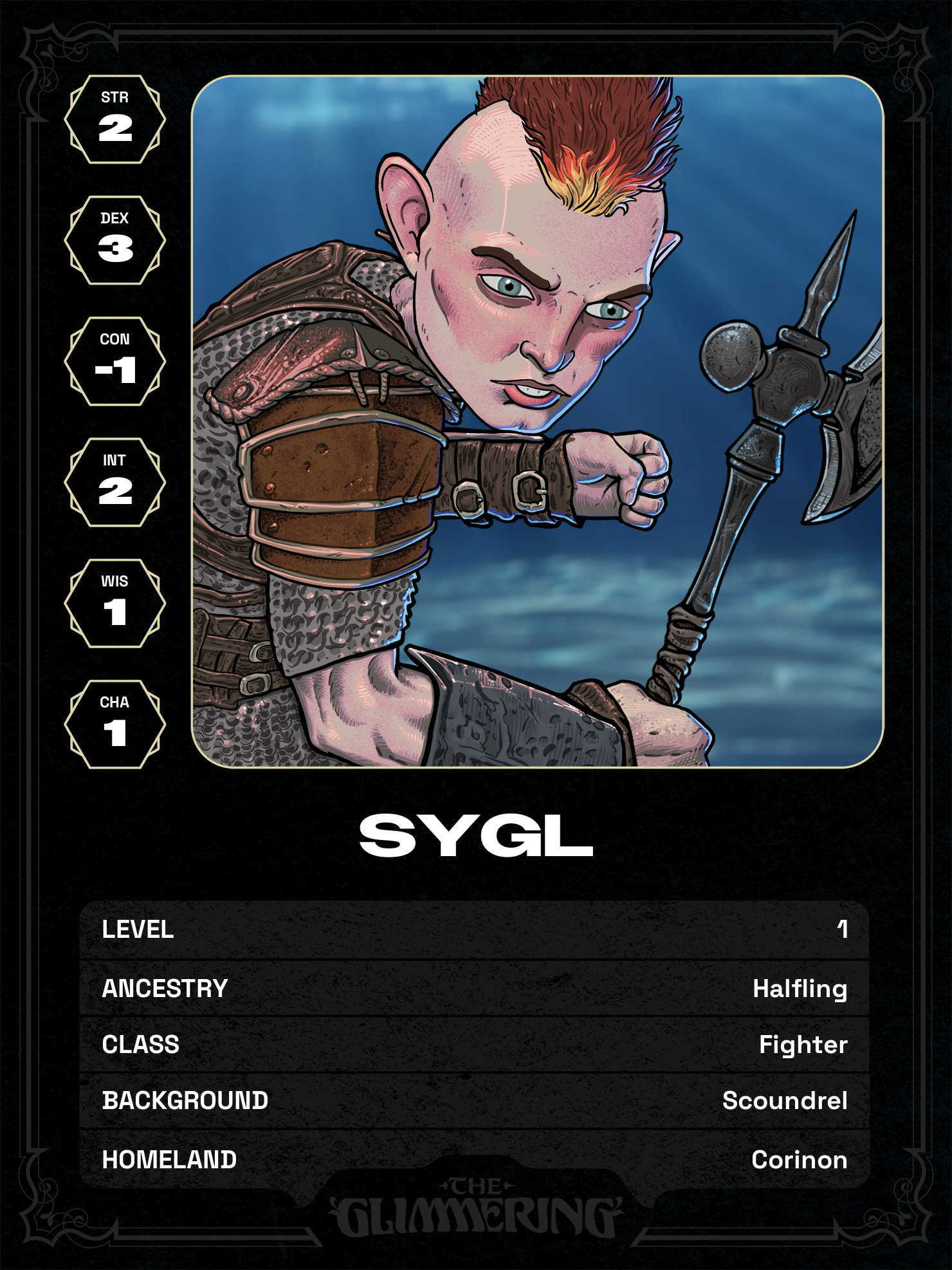 Hero card