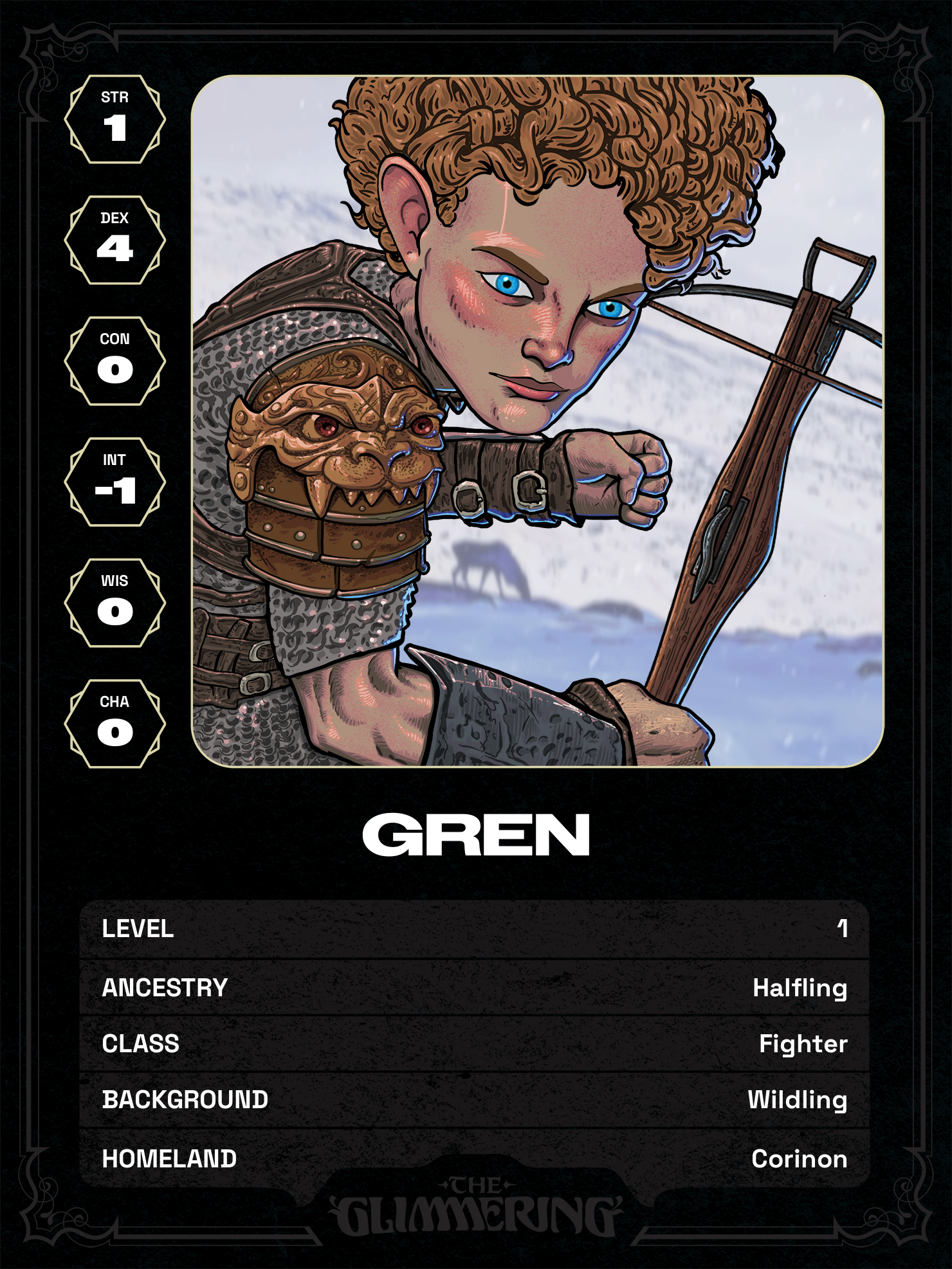 Hero card