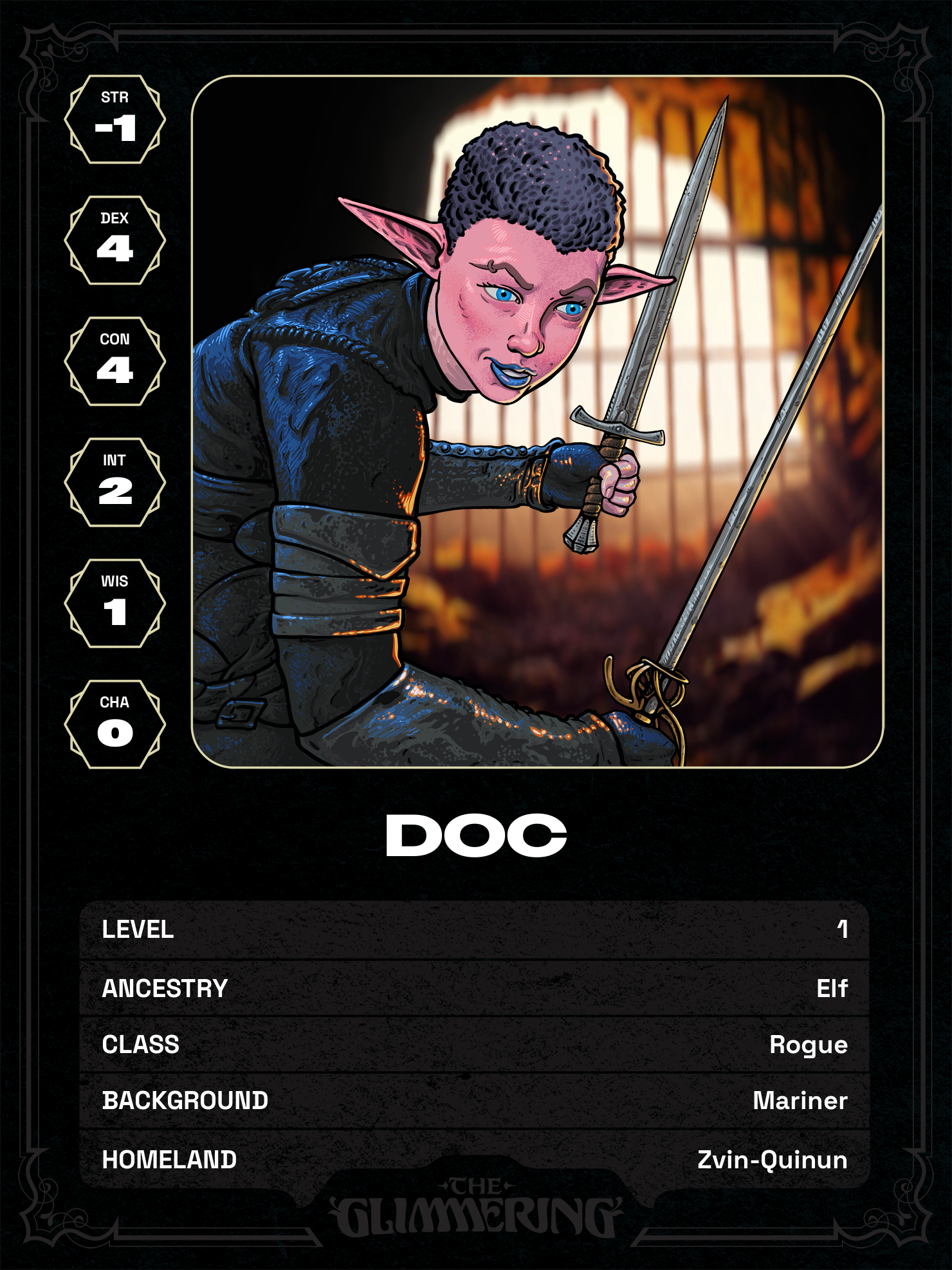 Hero card