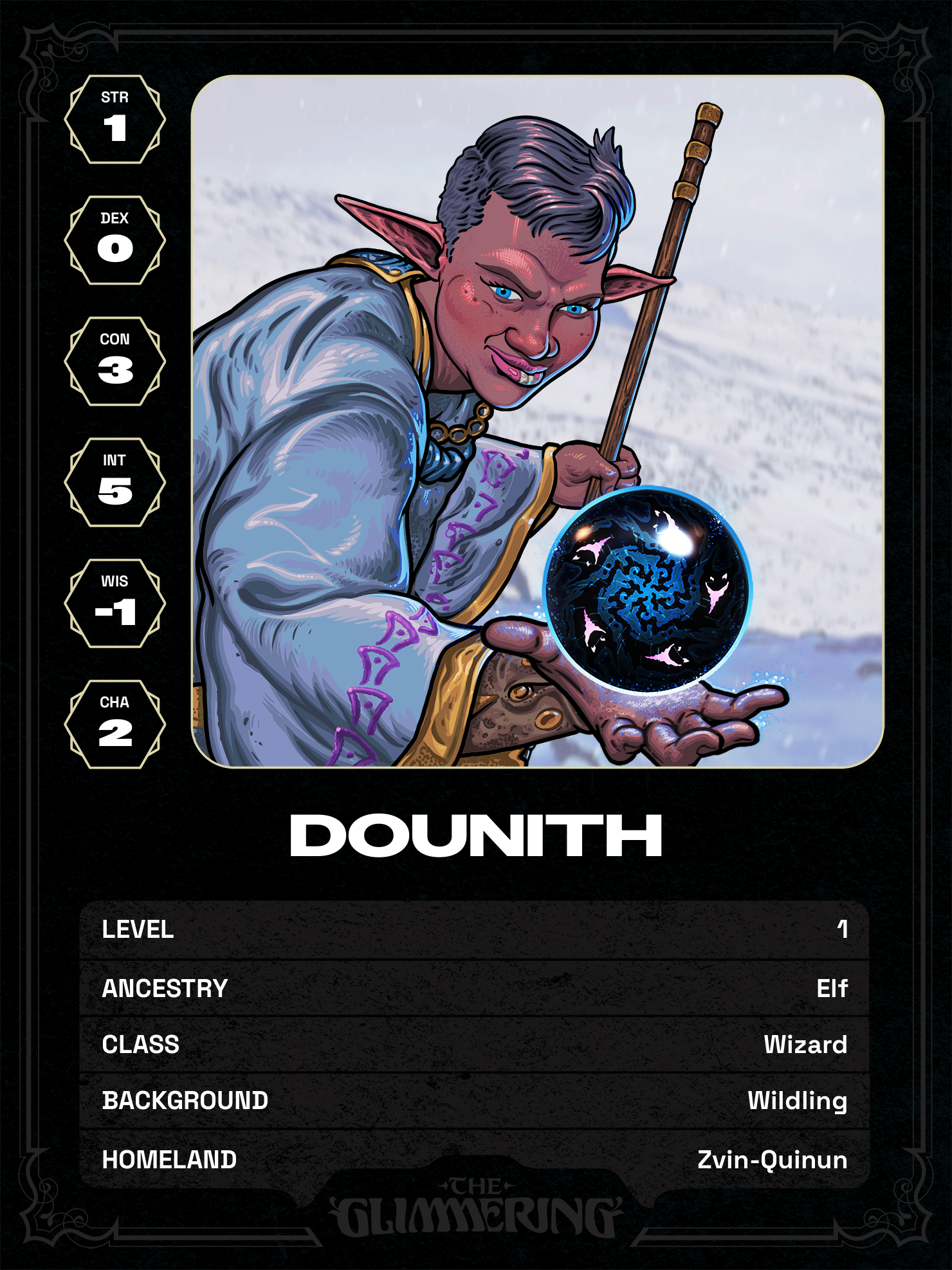 Hero card