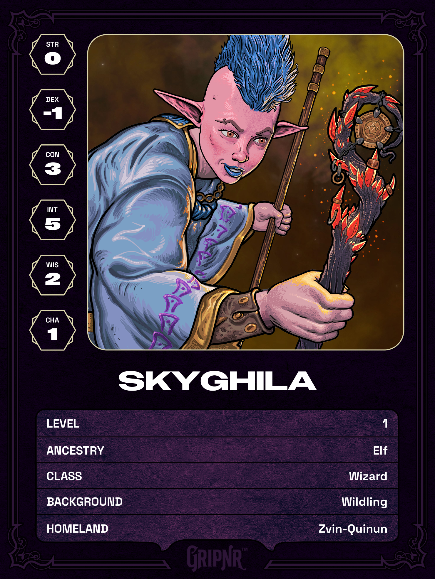 Hero card