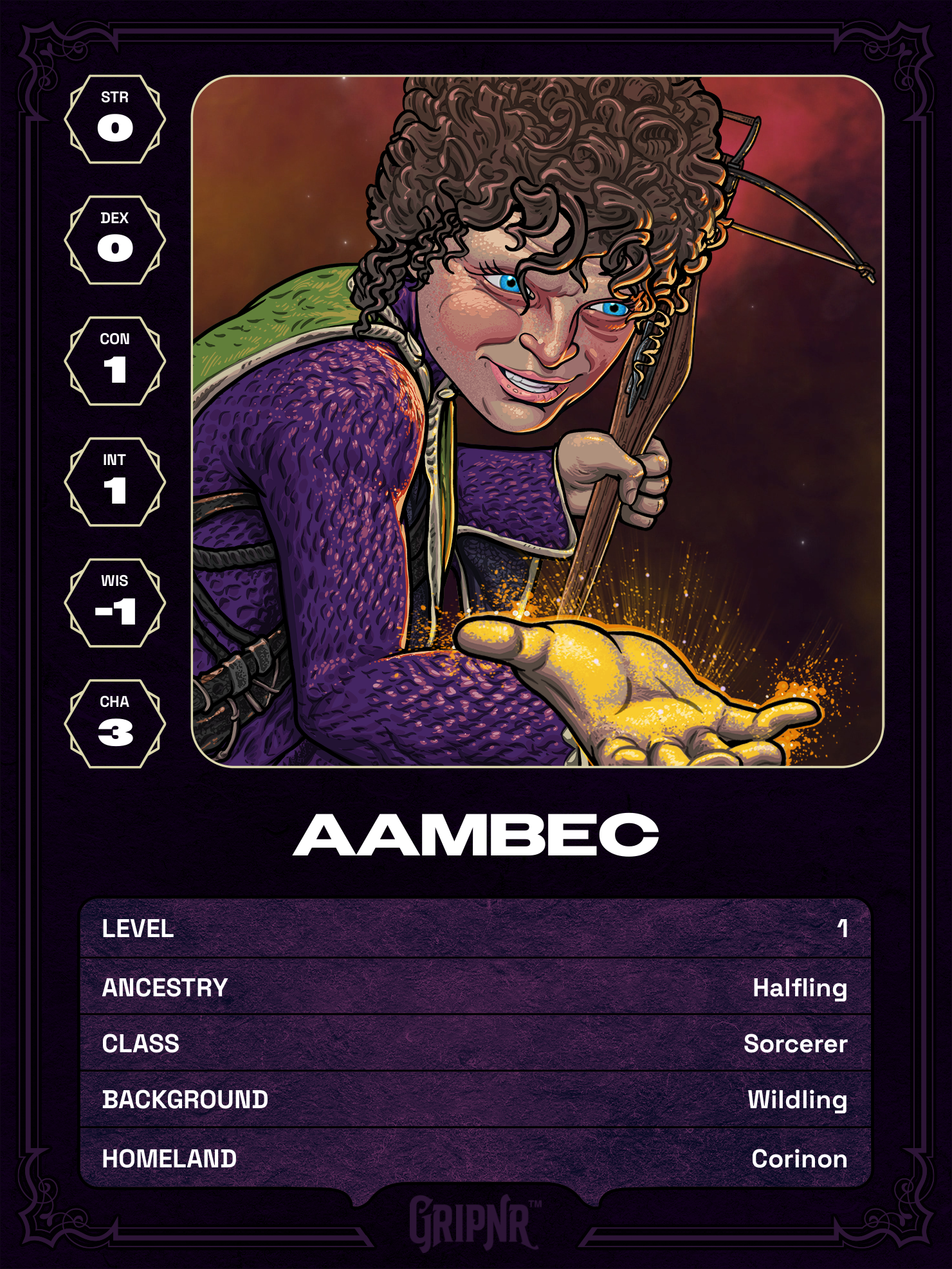 Hero card