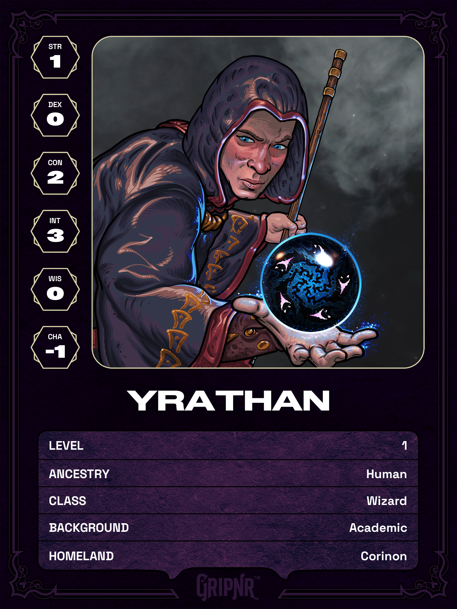 Hero card
