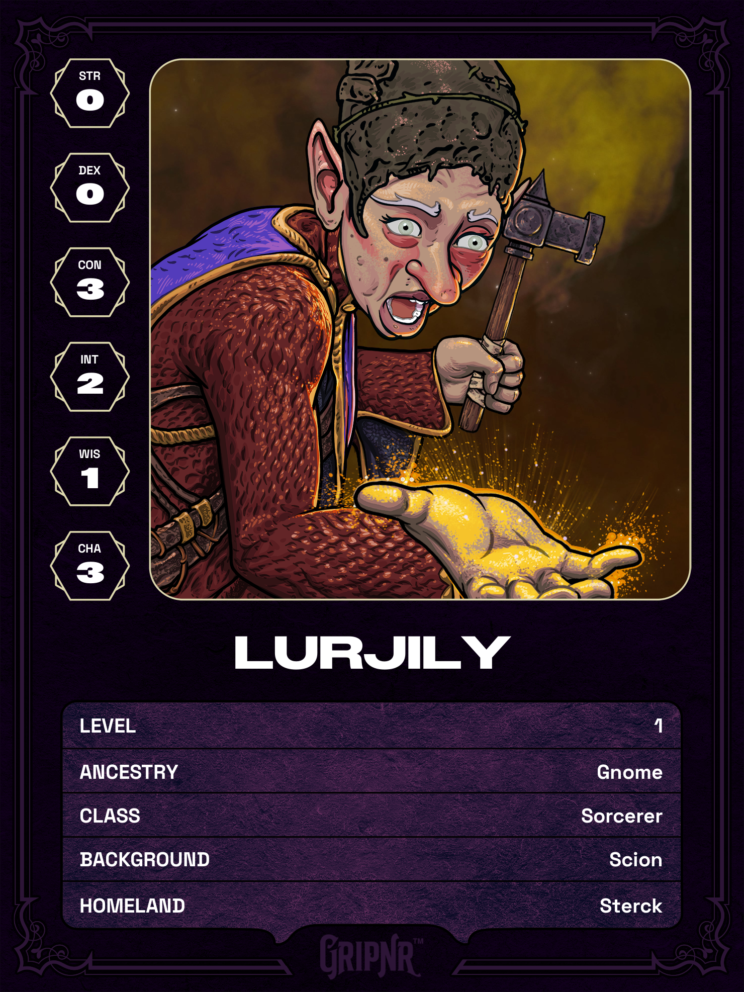 Hero card