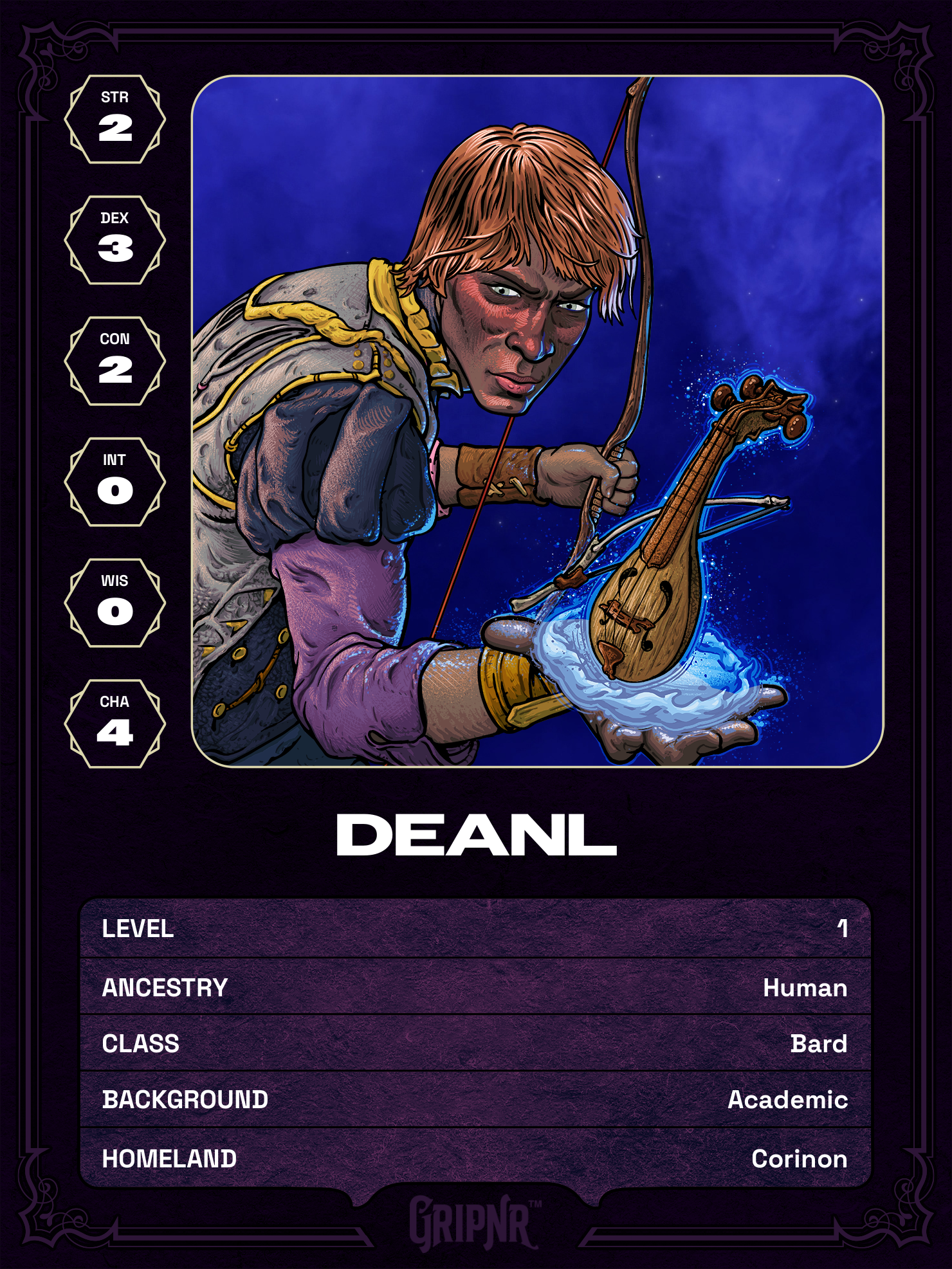 Hero card