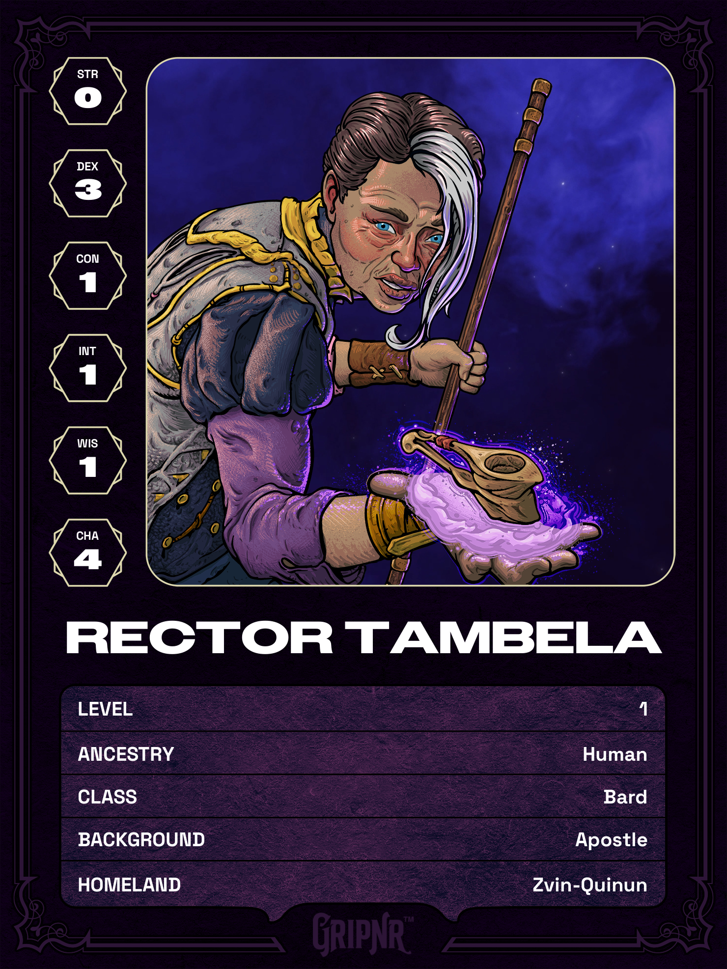 Hero card