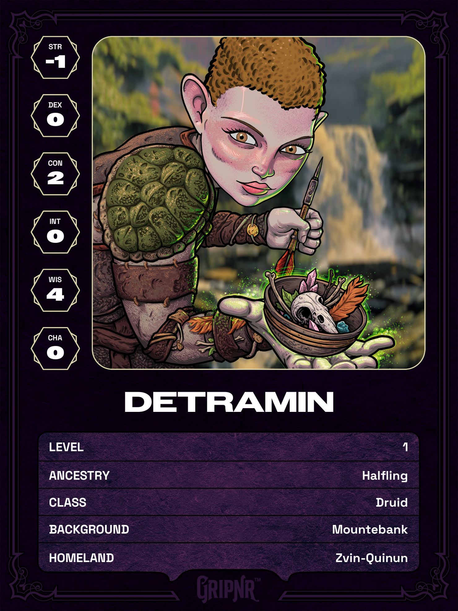 Hero card