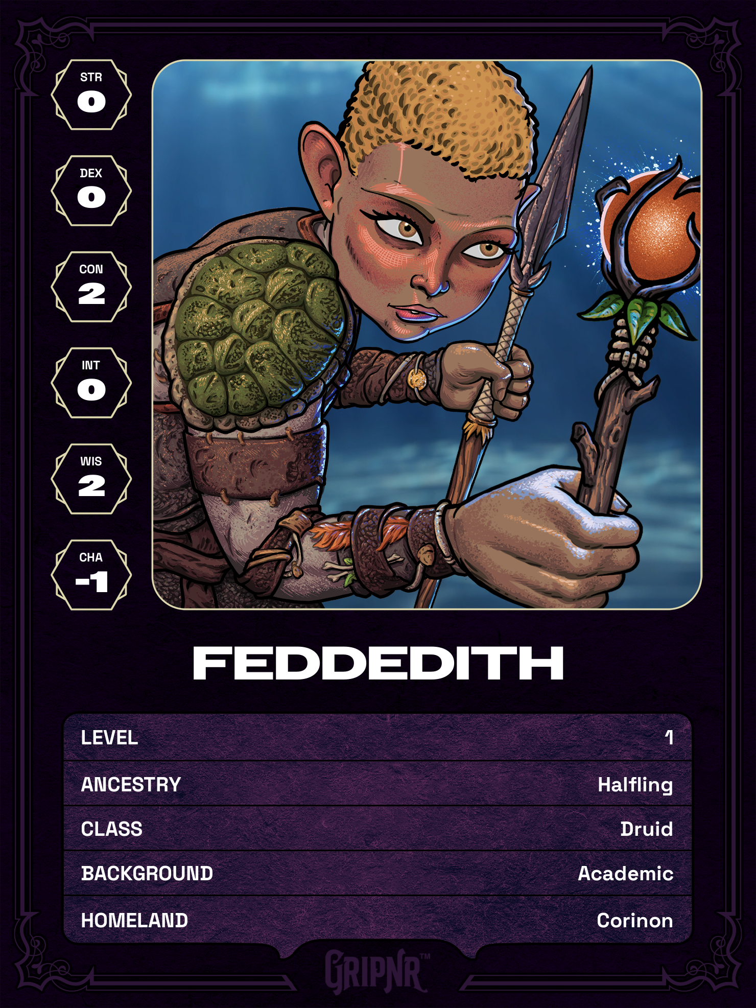 Hero card