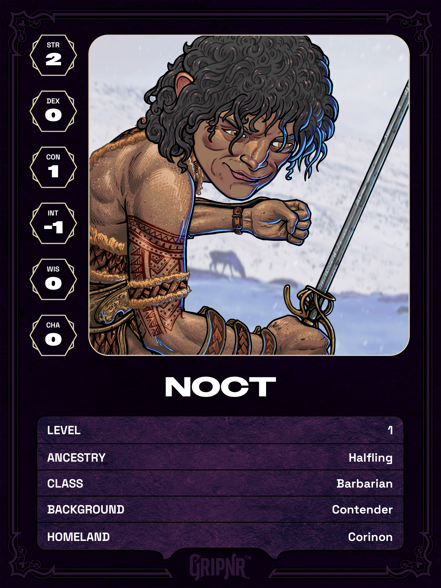 Hero card